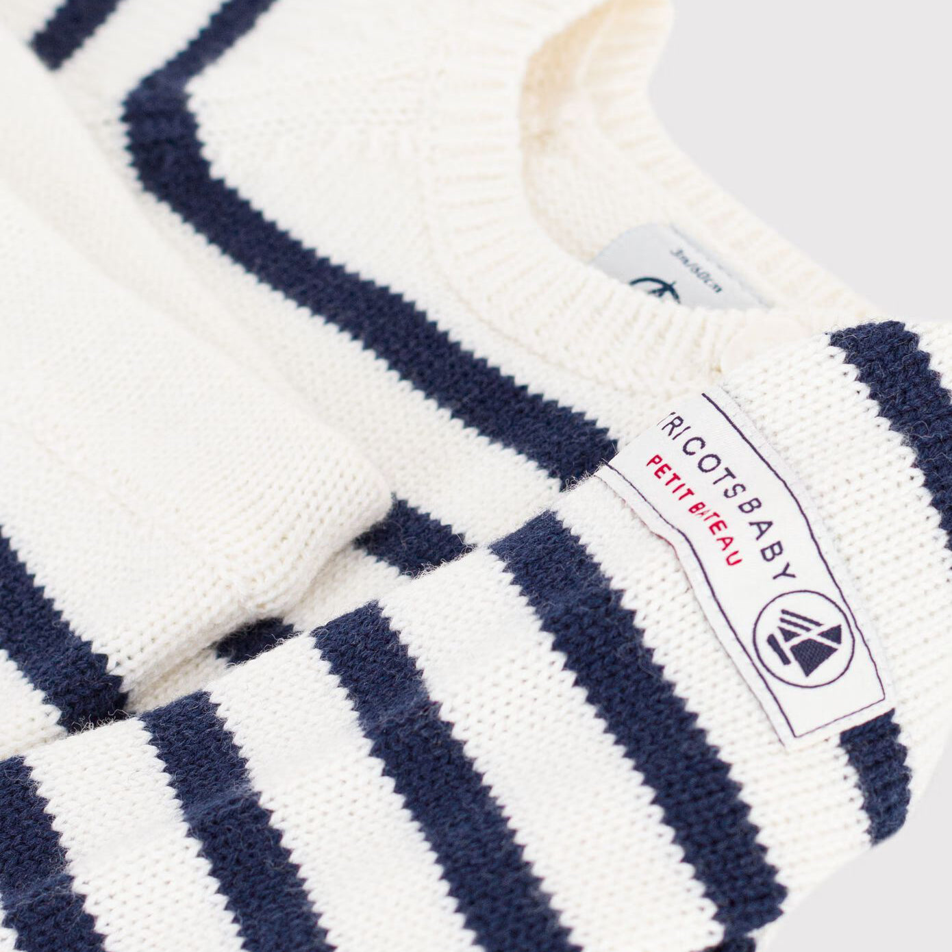 Baby Boys & Girls Blue Stripes Wool Set