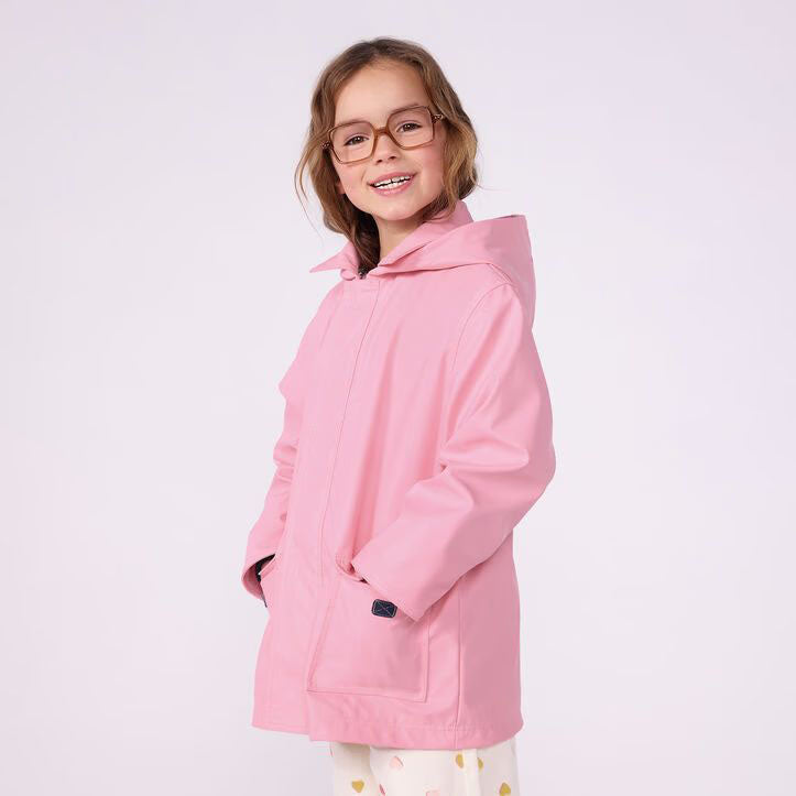Girls Pink Raincoat