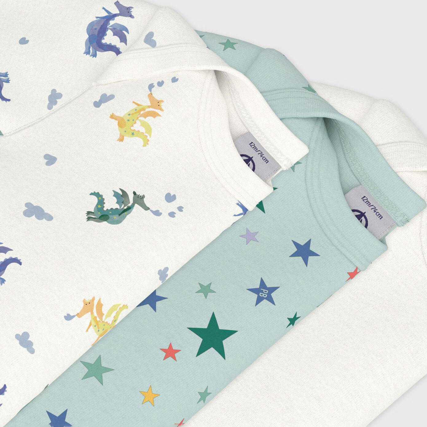 Baby Boys & Girls Multicolor Cotton Babysuit Set(3 Pack)