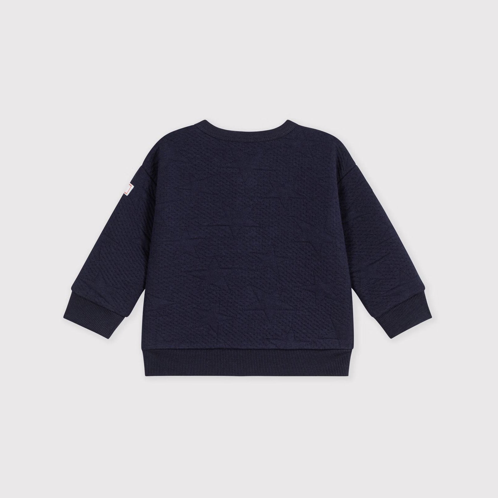 Baby Boys Navy Cotton Cardigan