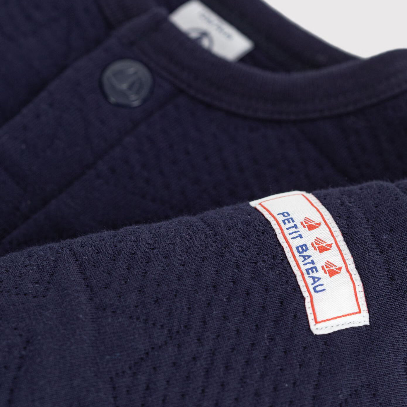 Baby Boys Navy Cotton Cardigan