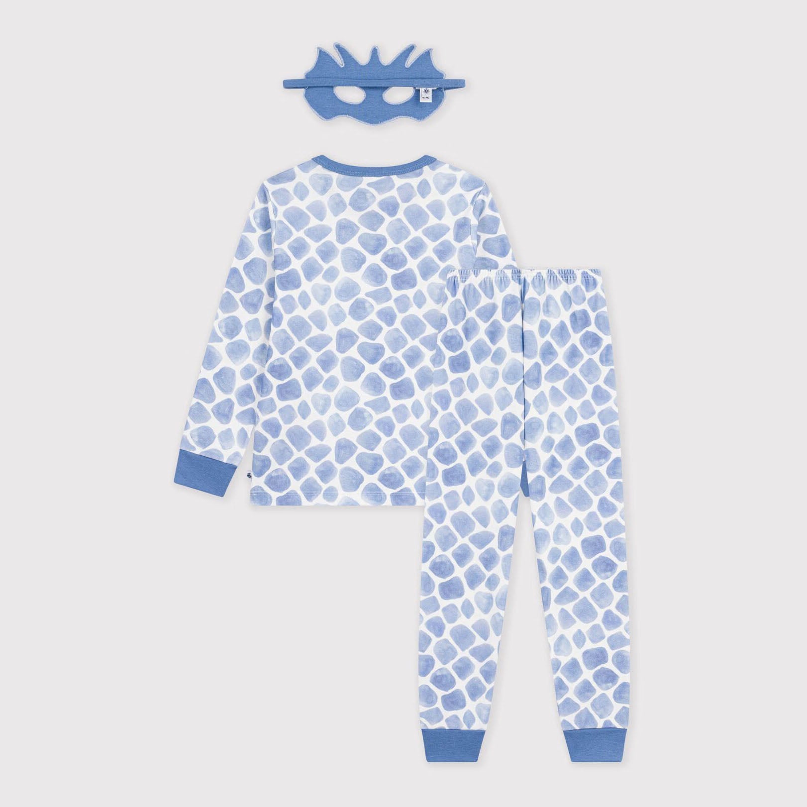 Boys Blue Cotton Nightwear Set