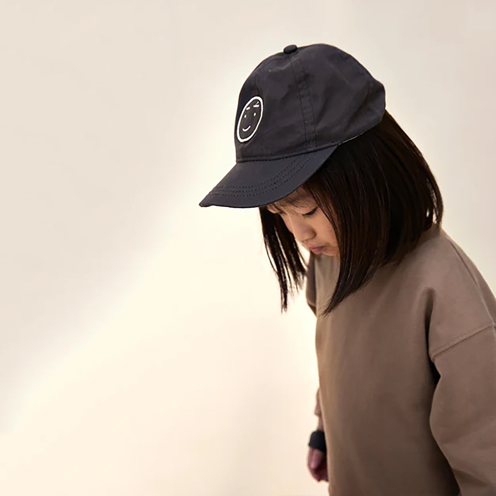 Boys & Girls Black Baseball Cap