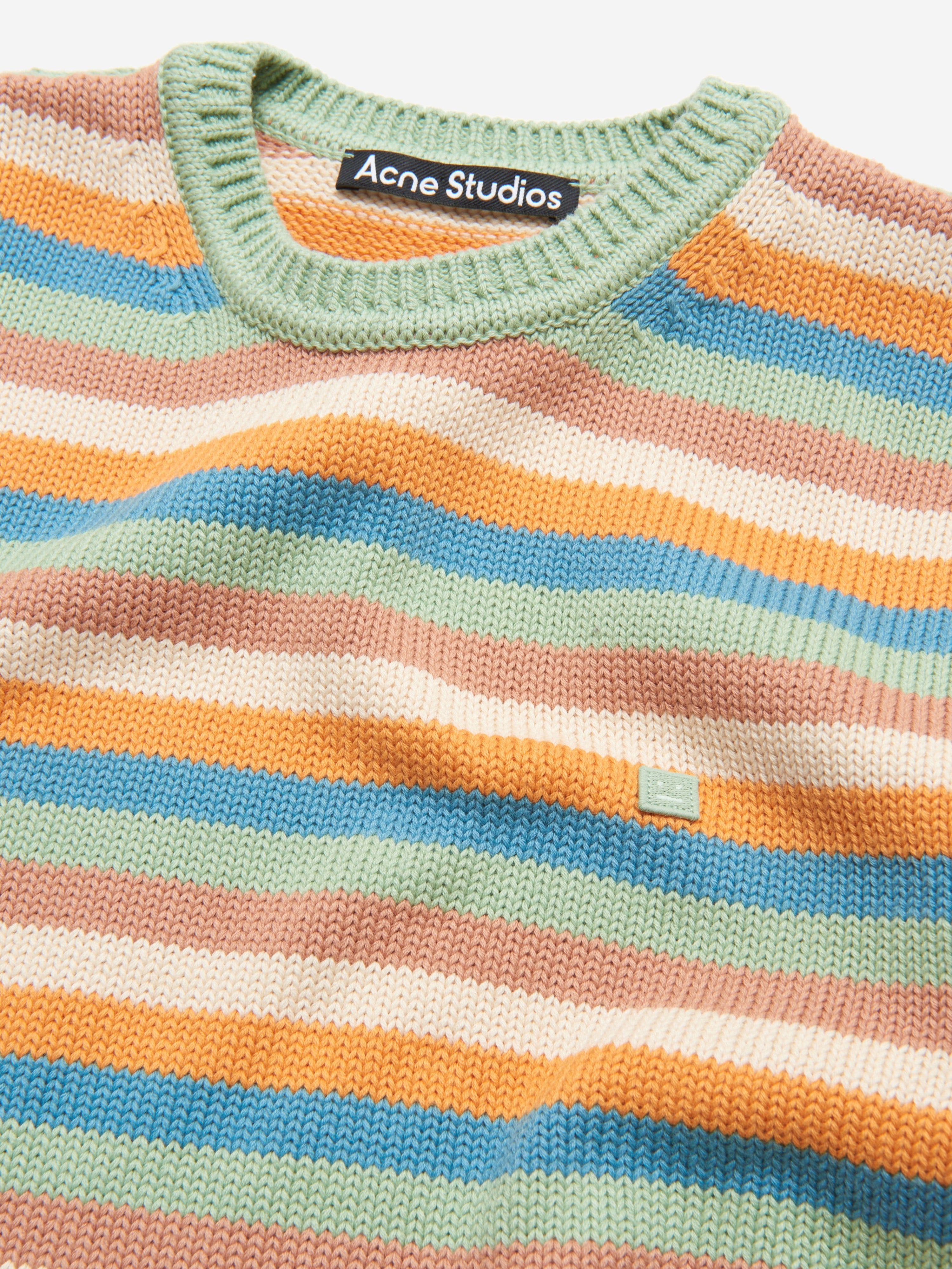 Kids Striped Knitted Jumper in Multicolour