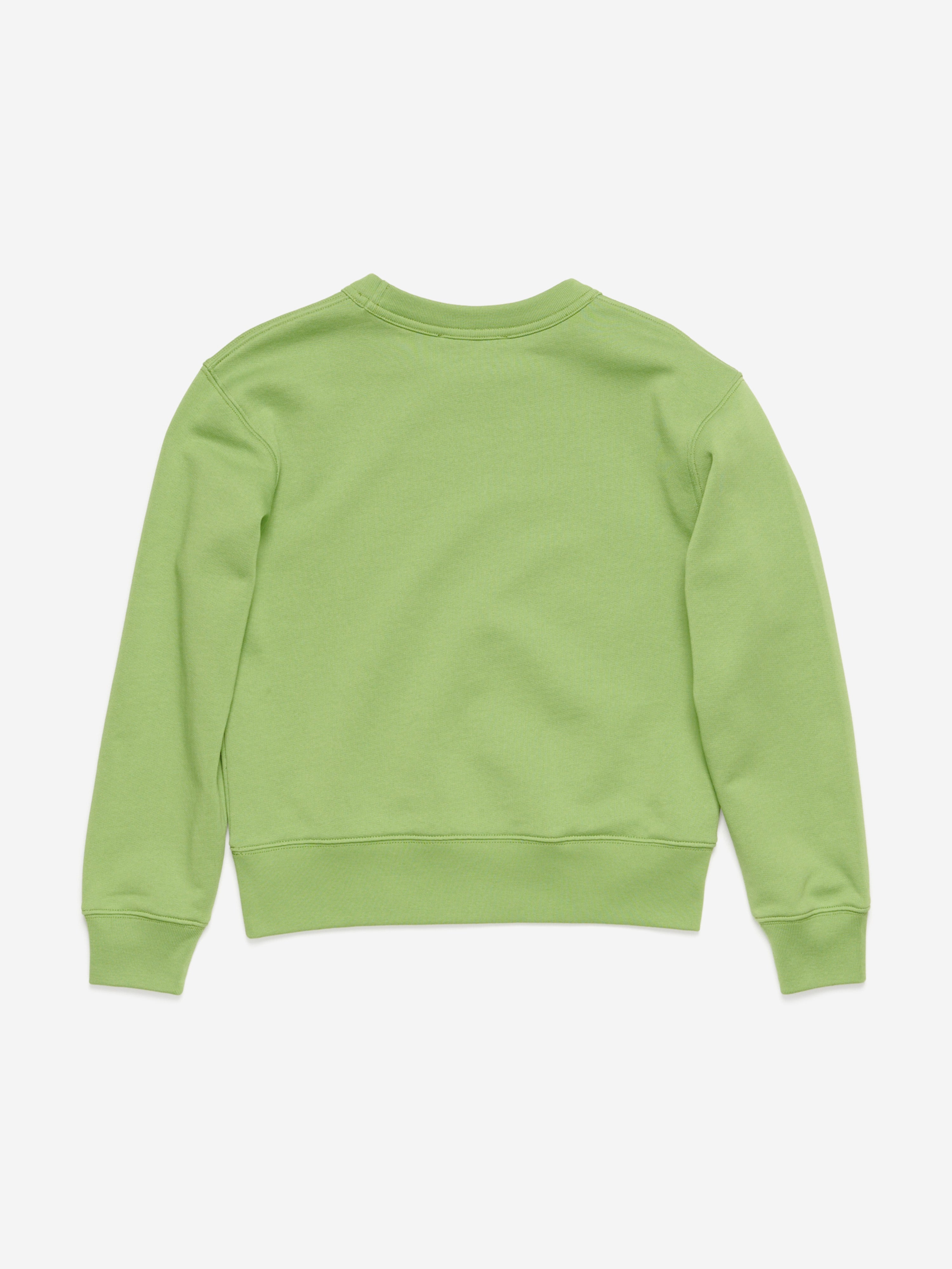 Kids Fairah Face Sweatshirt in Green