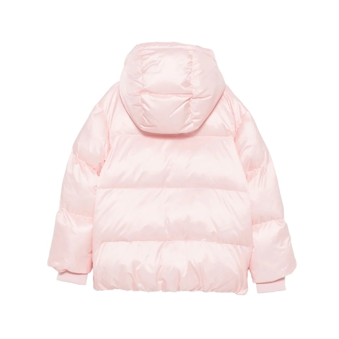 Girls Light Pink Padded Jacket