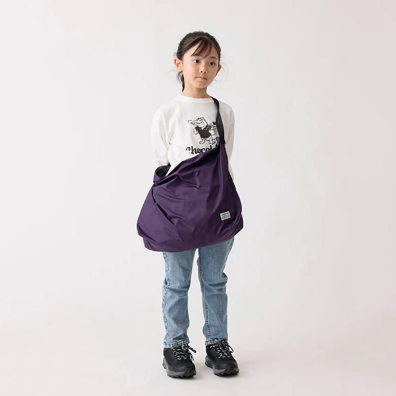 Purple Crossbody Bag(宽44x高34x深13cm)