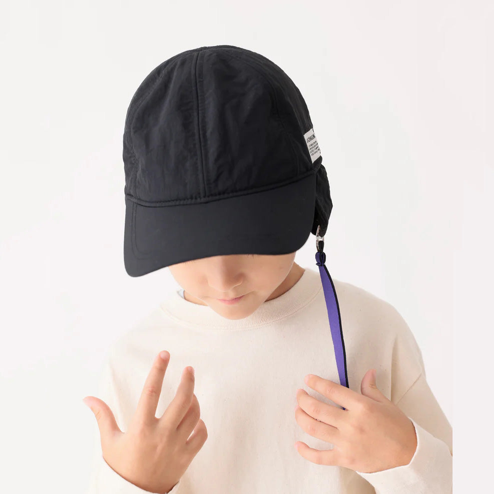 Boys & Girls Black Cap