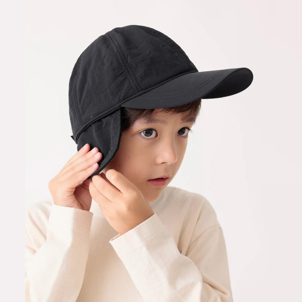 Boys & Girls Black Cap
