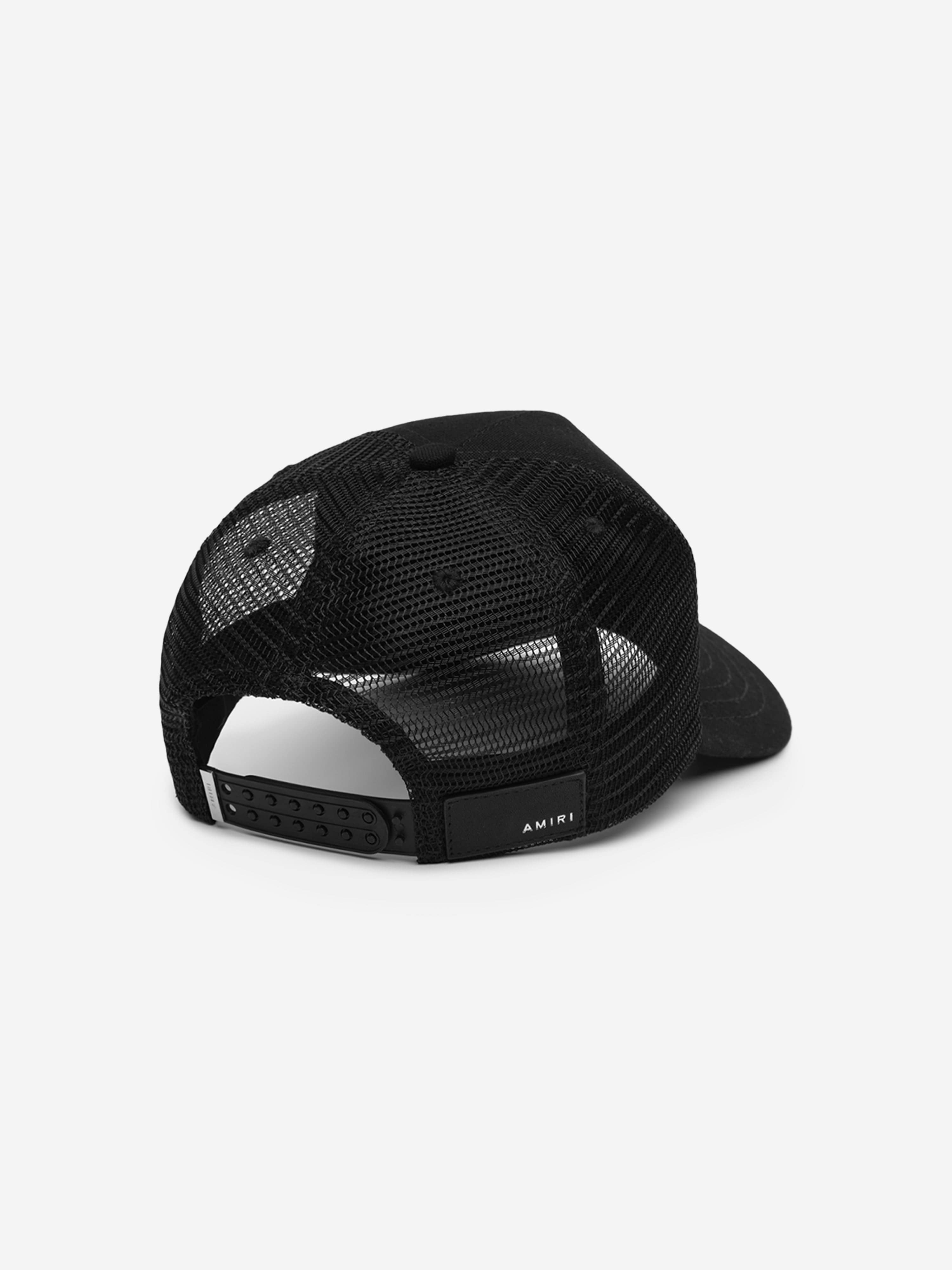 Kids Scribble MA Quad Trucker Cap in Black