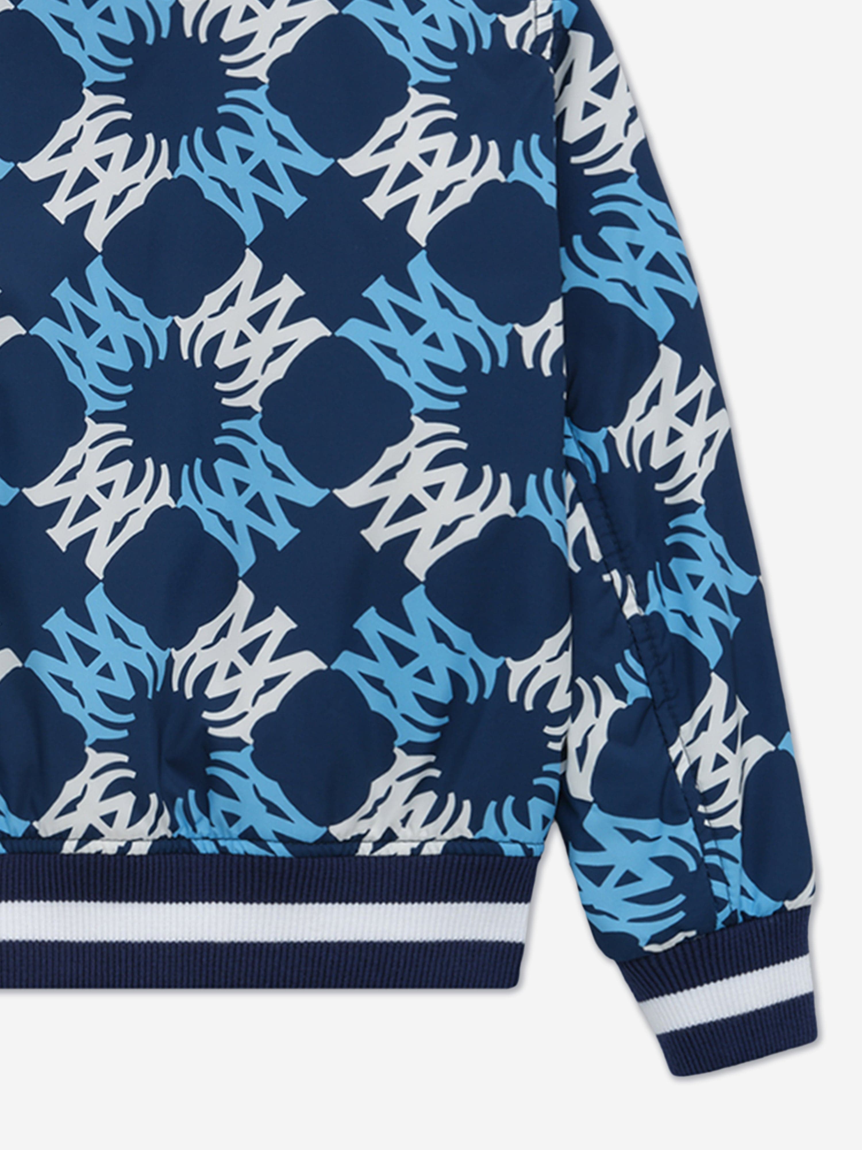 Kids MA Quad Bomber Jacket in Navy