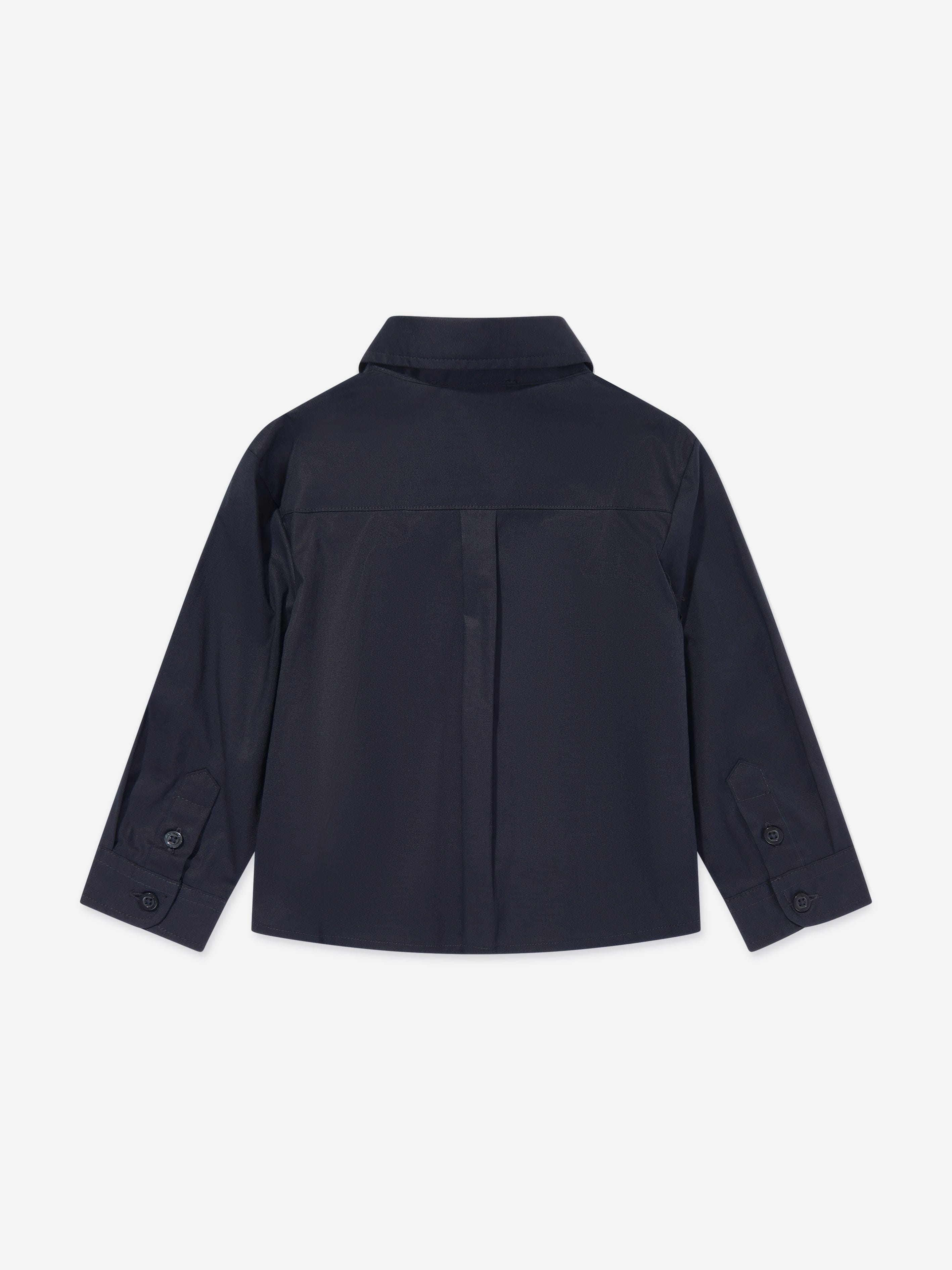 Baby Boys Pocket Shirt in Navy