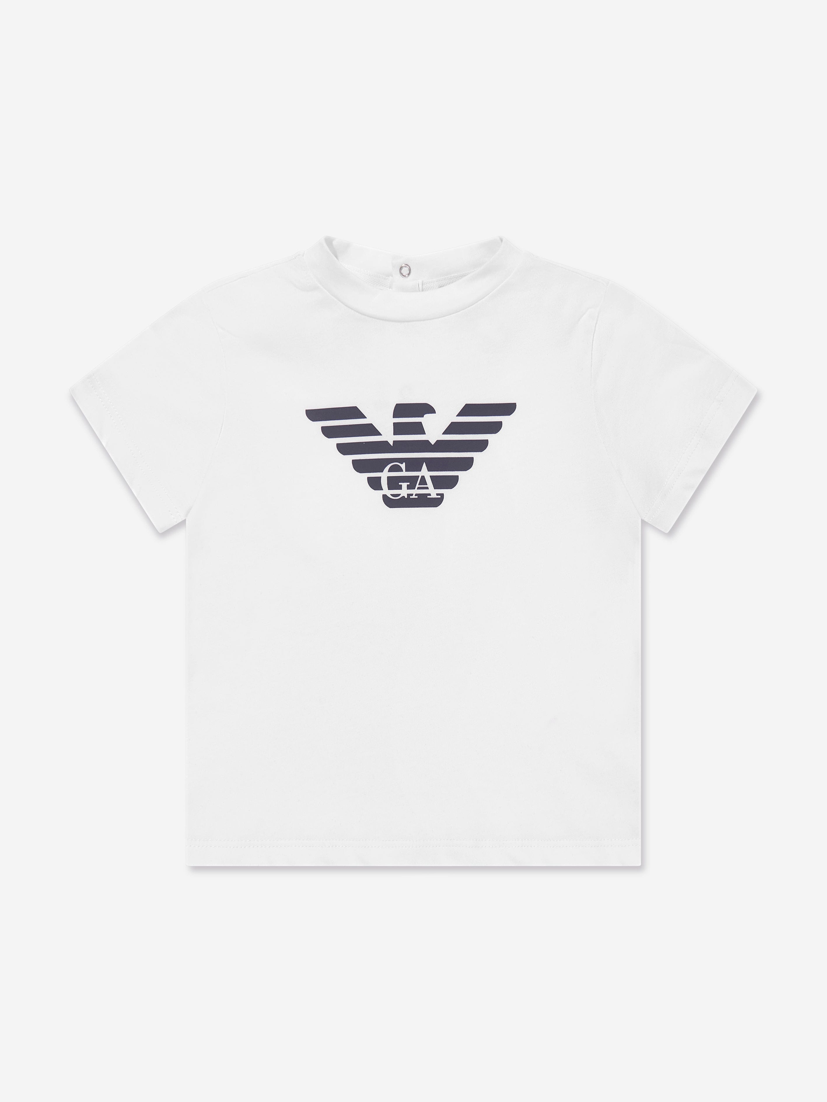 Baby Boys Logo T-Shirt in White