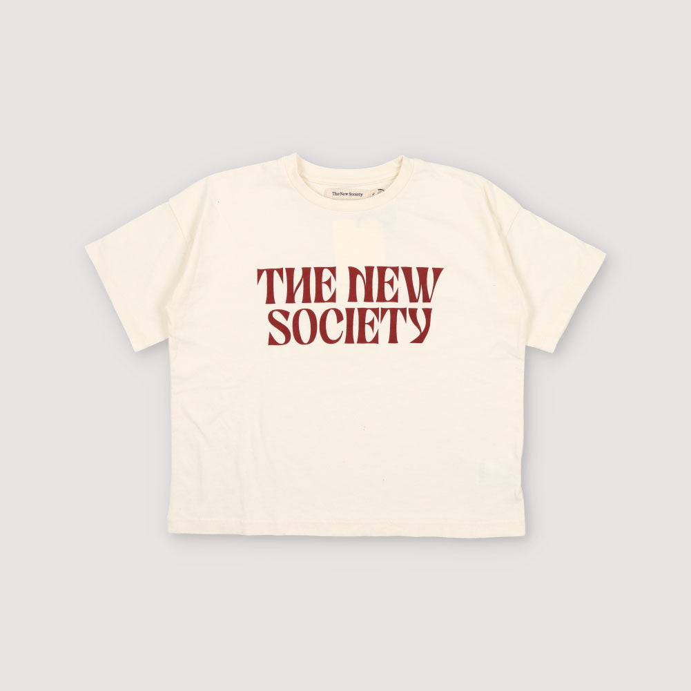 Boys & Girls White Logo Cotton T-Shirt