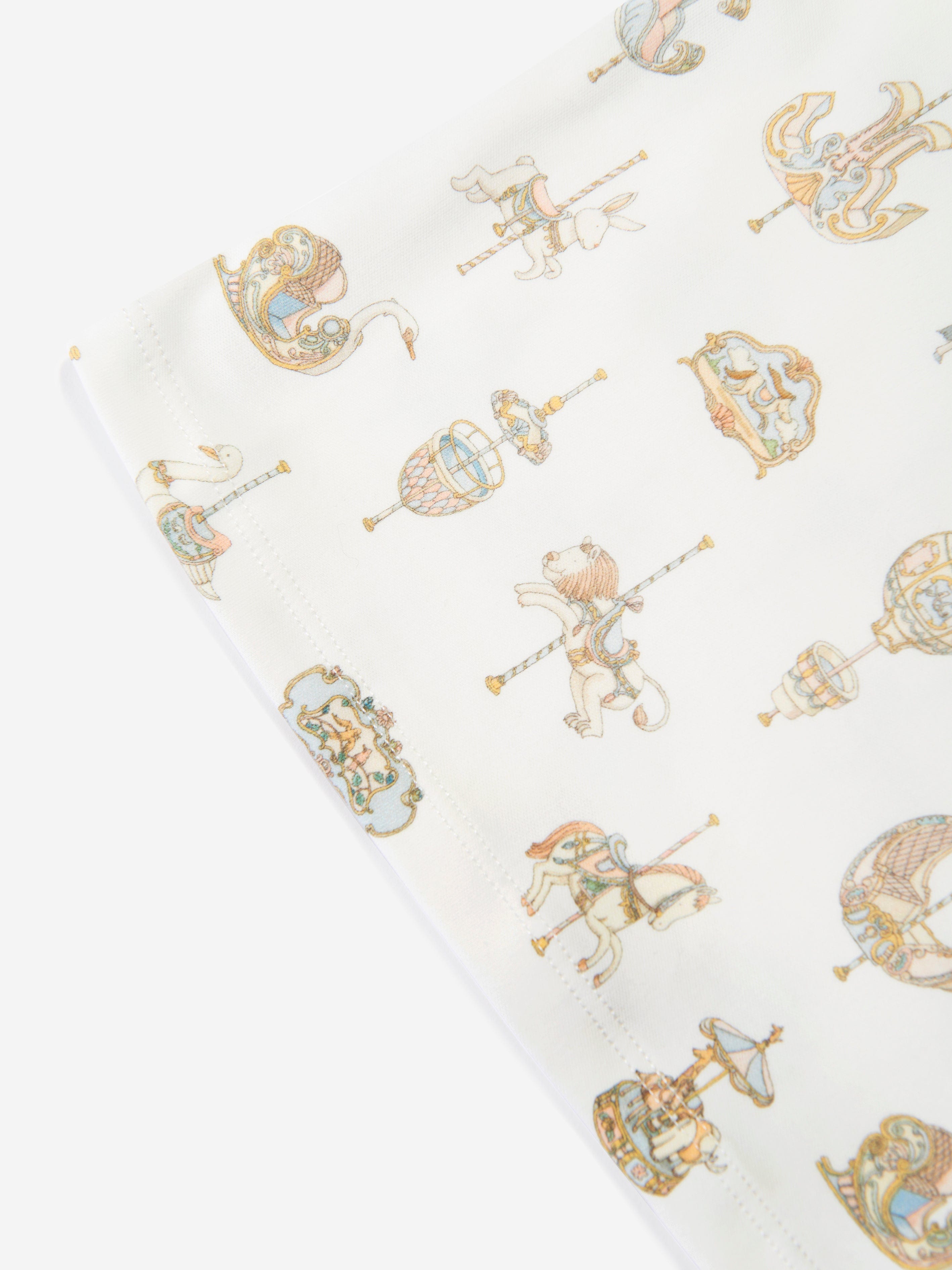 Atelier Choux Baby Carousel T-Shirt in White