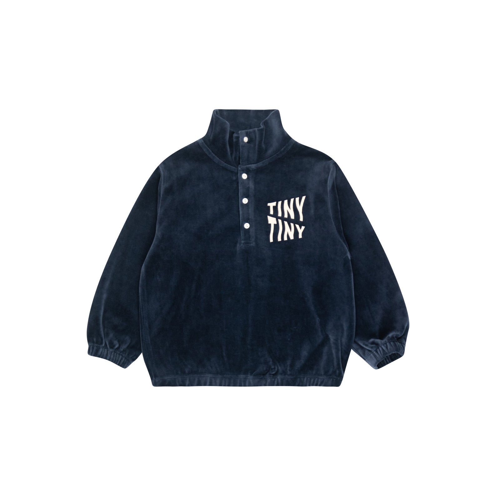 Boys & Girls Navy Velvet Sweatshirt