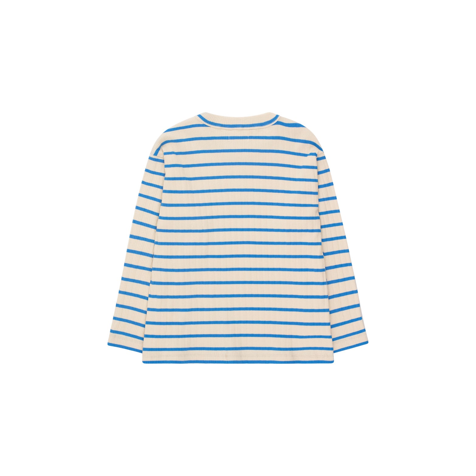 Boys & Girls Blue Stripes Cotton T-Shirt