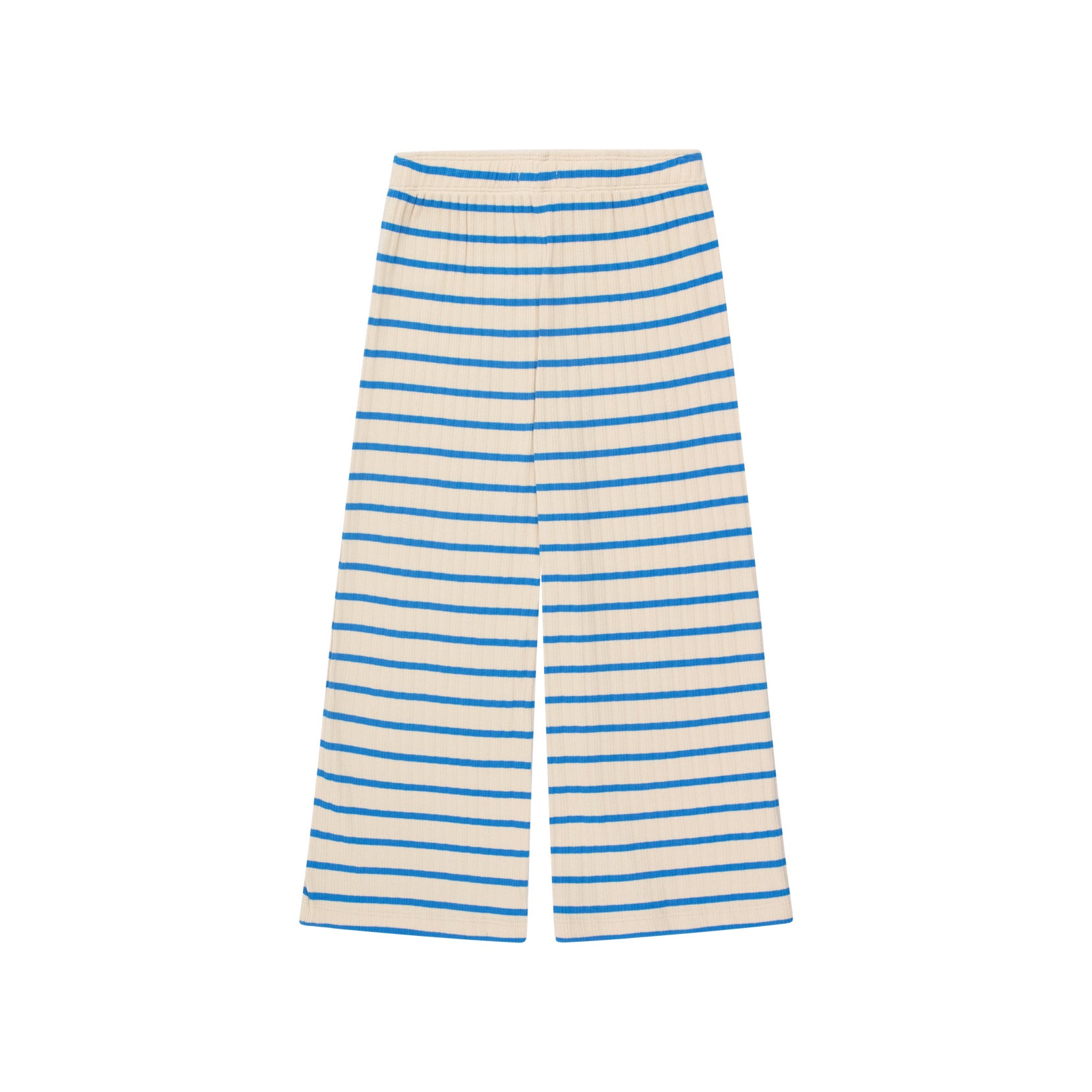 Boys & Girls Blue Stripes Cotton Trousers