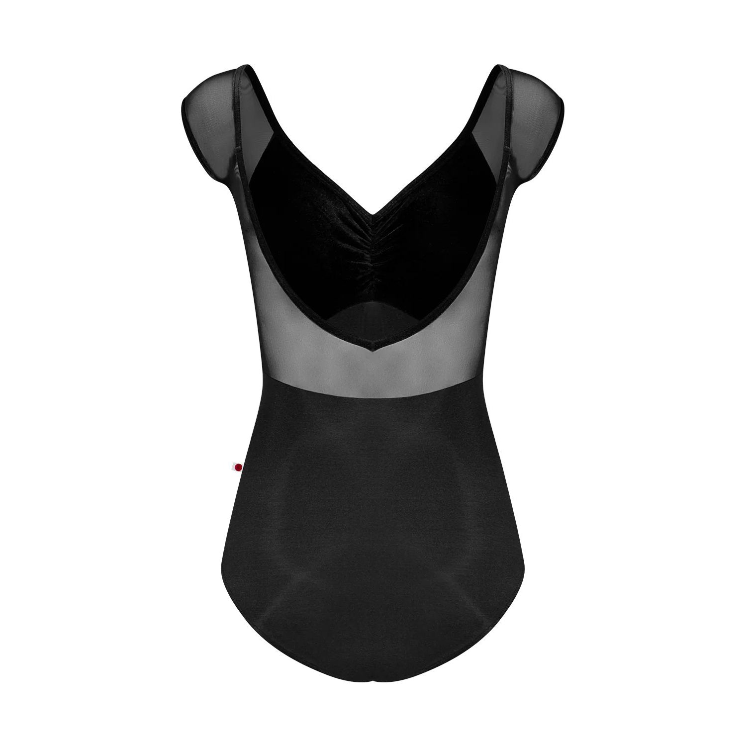 Women Black "Elli/N-Black/V-Black/Mesh Black/V-Black" Ballet Onesies