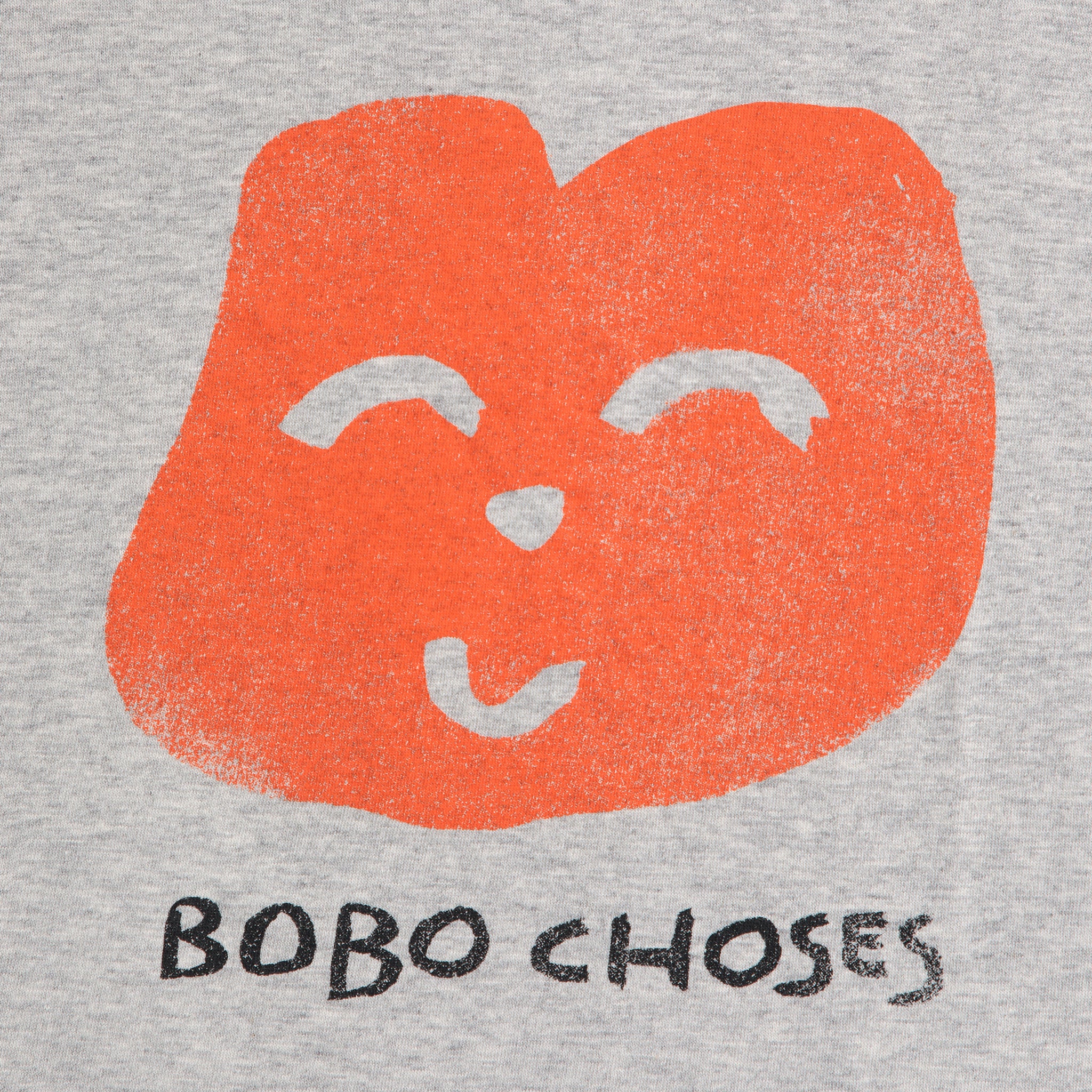 Boys & Girls Grey Printed Logo Cotton T-Shirt