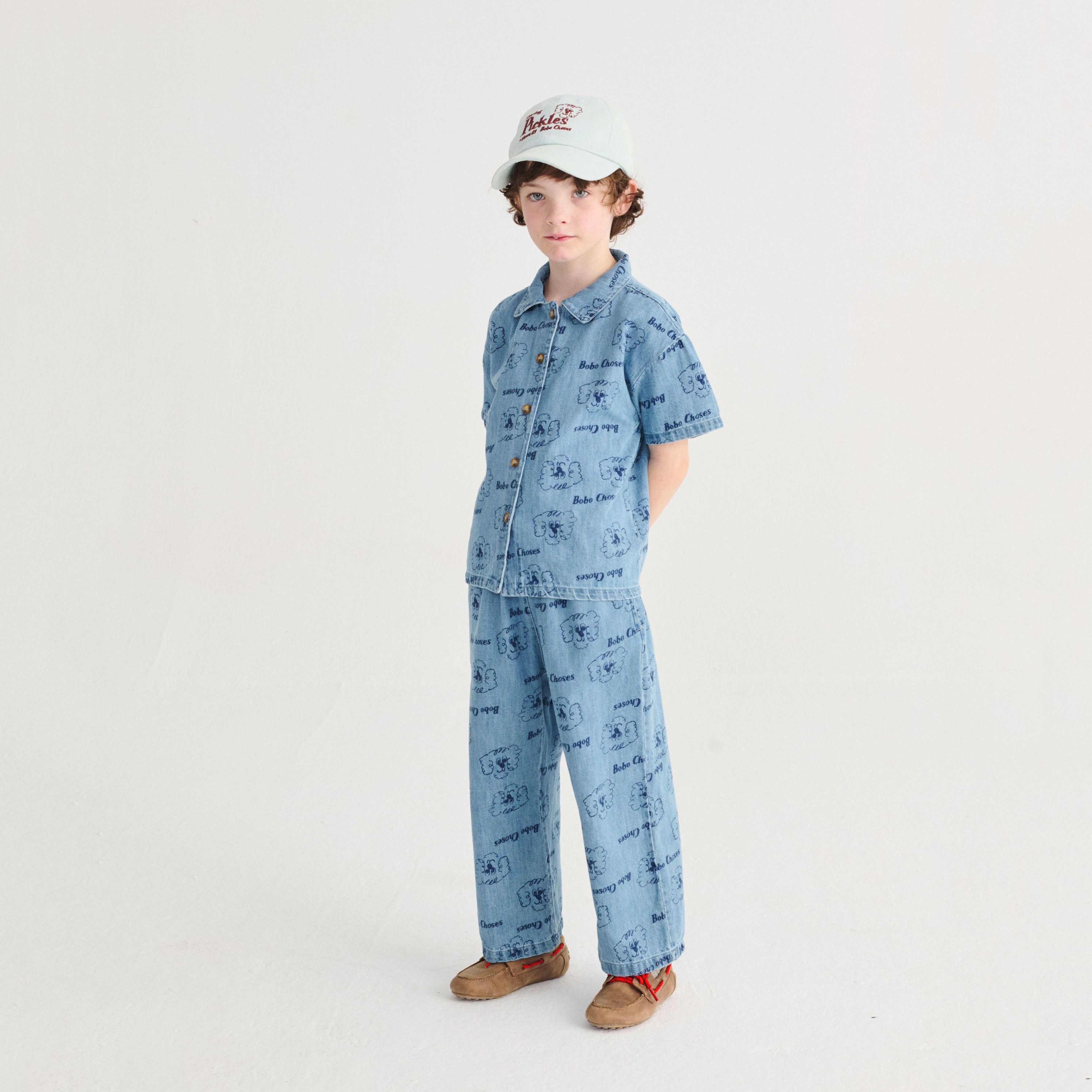 Boys & Girls Light Blue Denim Trousers