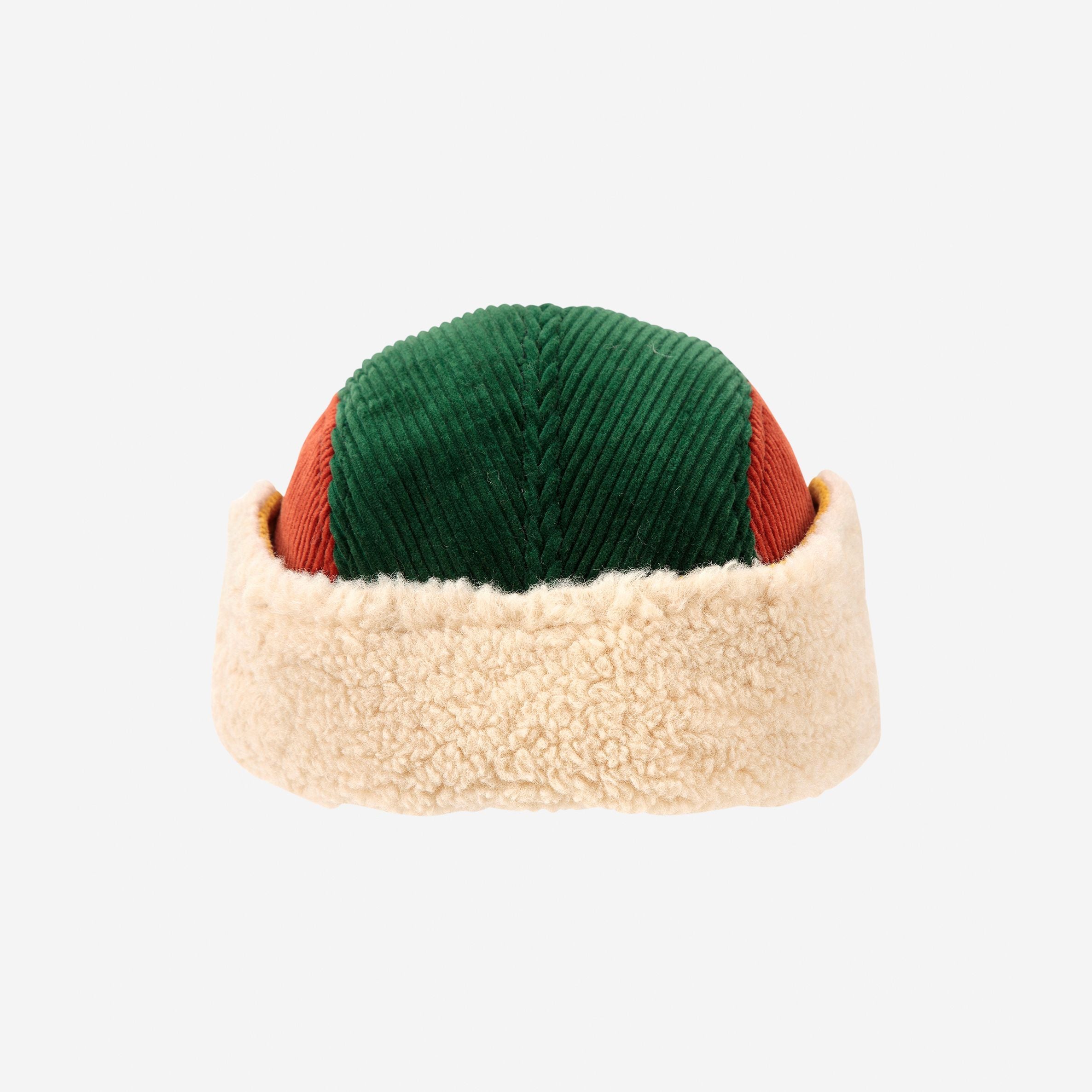 Boys Multicolor Corduroy Cap