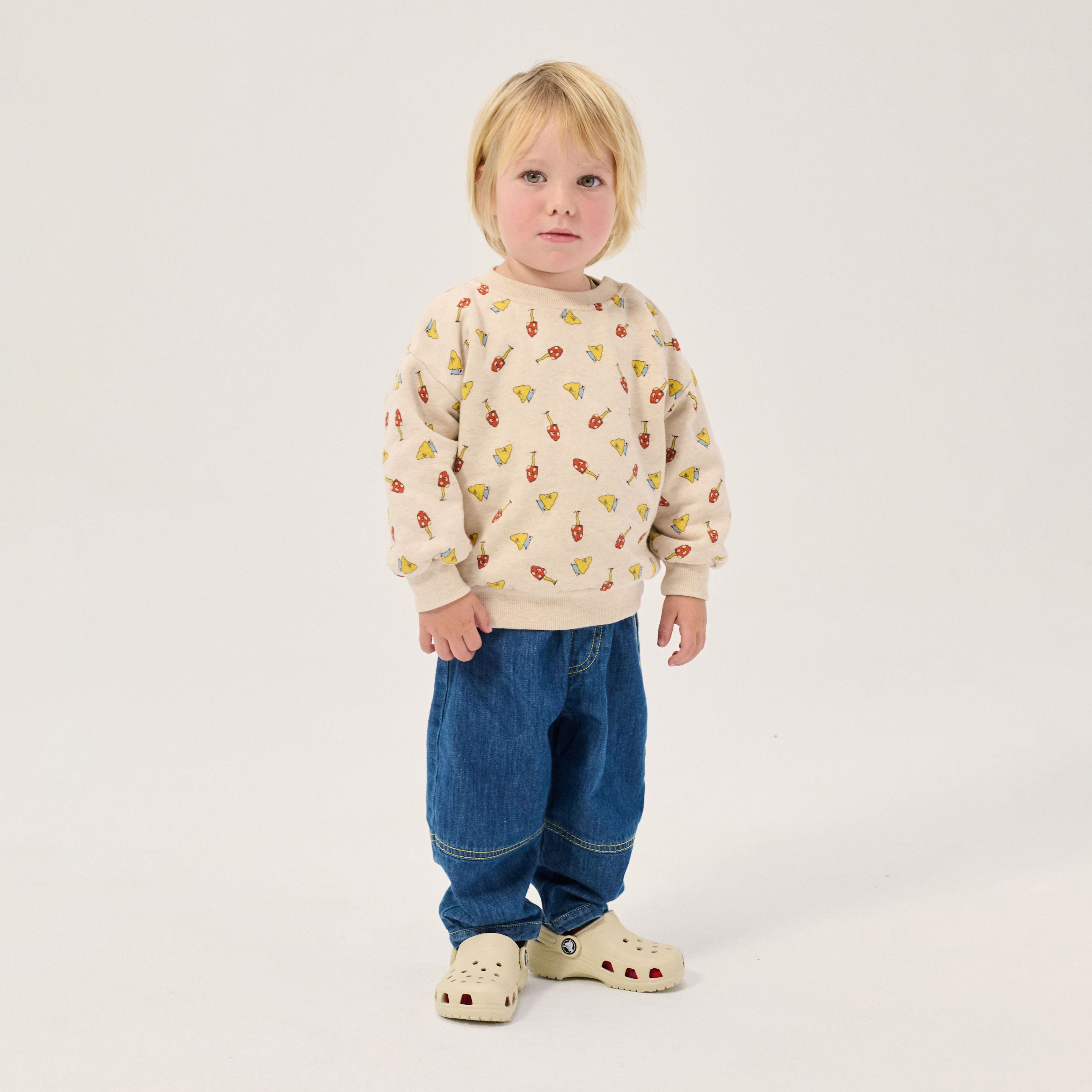 Baby Boys & Girls Blue Denim Trousers