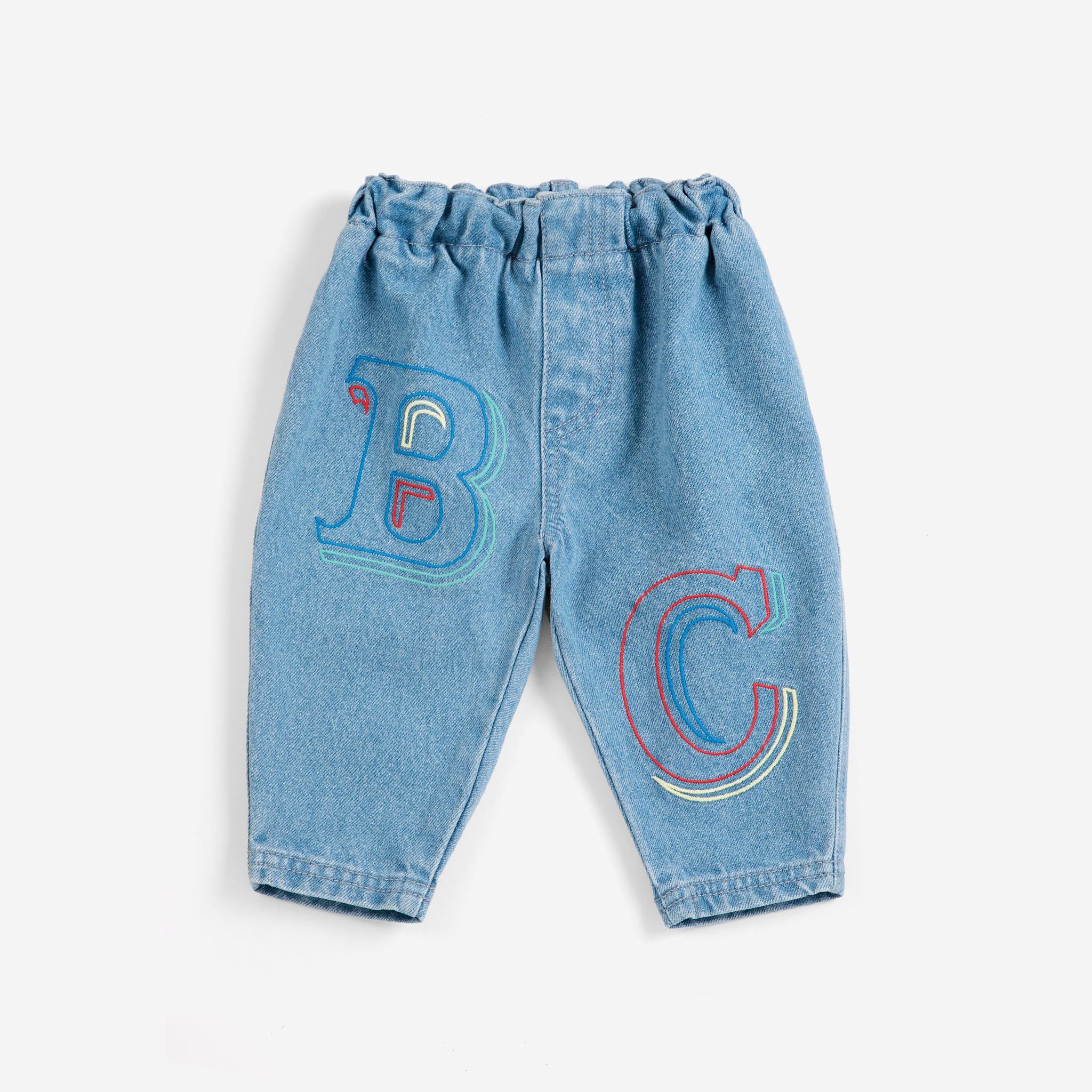 Baby Boys & Girls Light Blue Denim Trousers