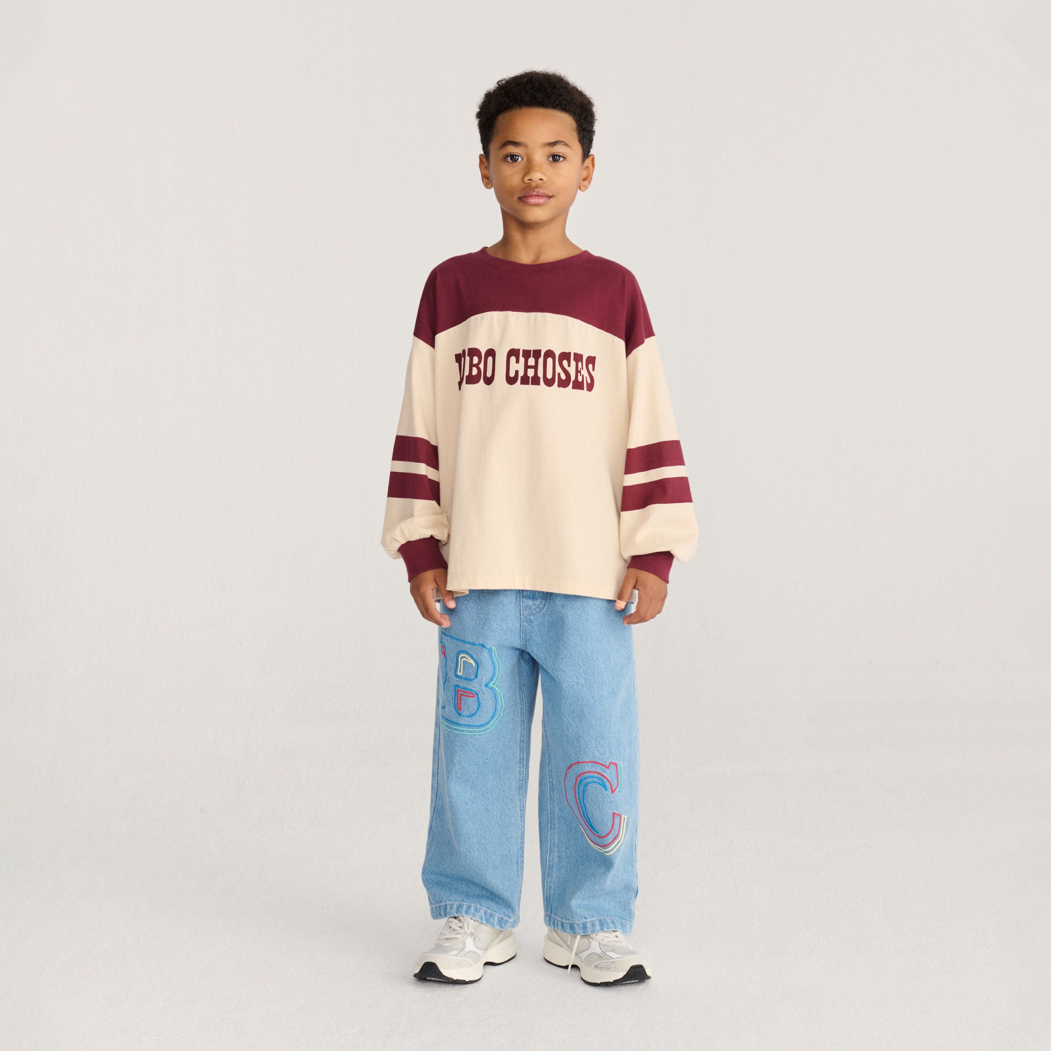 Boys & Girls White Logo Cotton T-Shirt