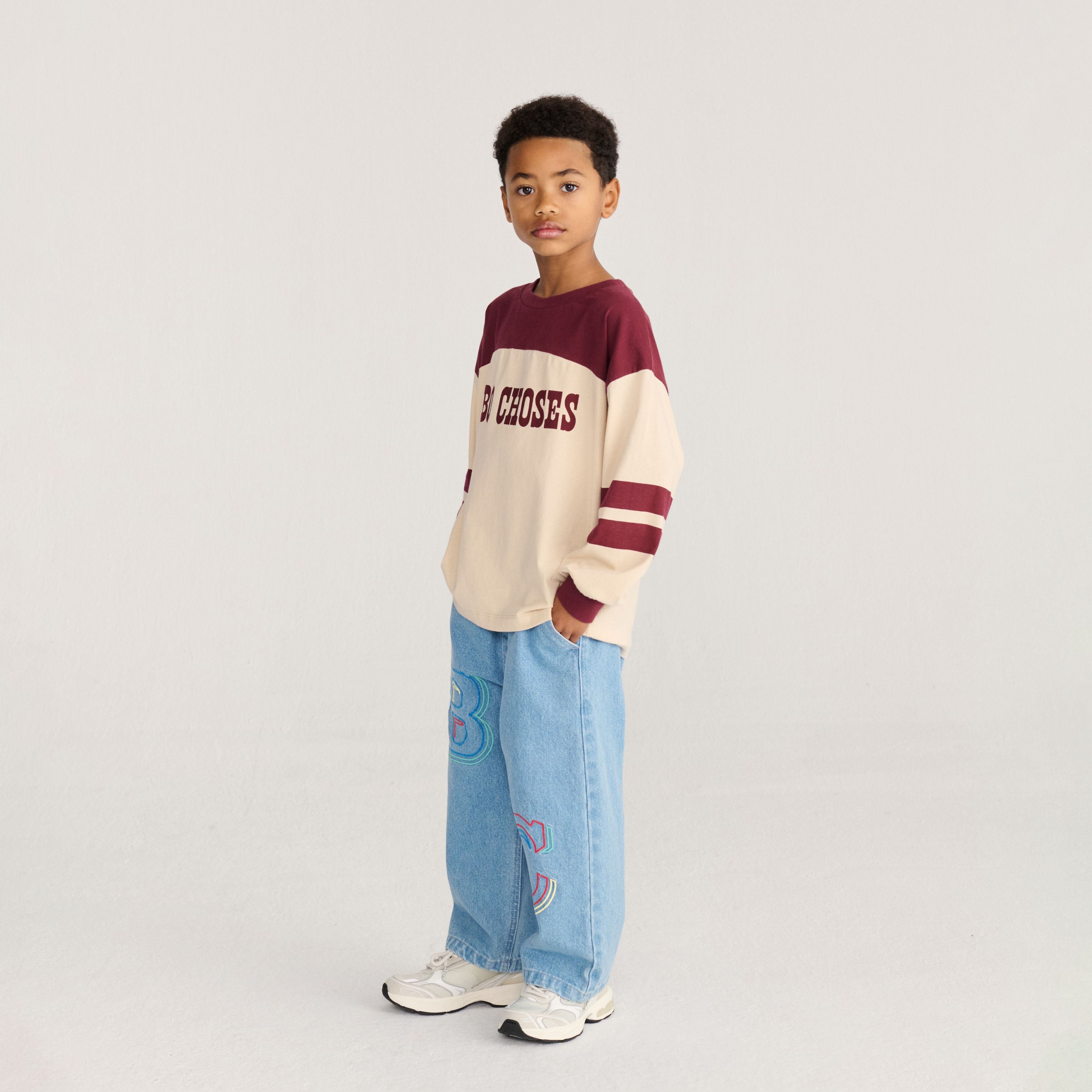 Boys & Girls Light Blue Denim Trousers