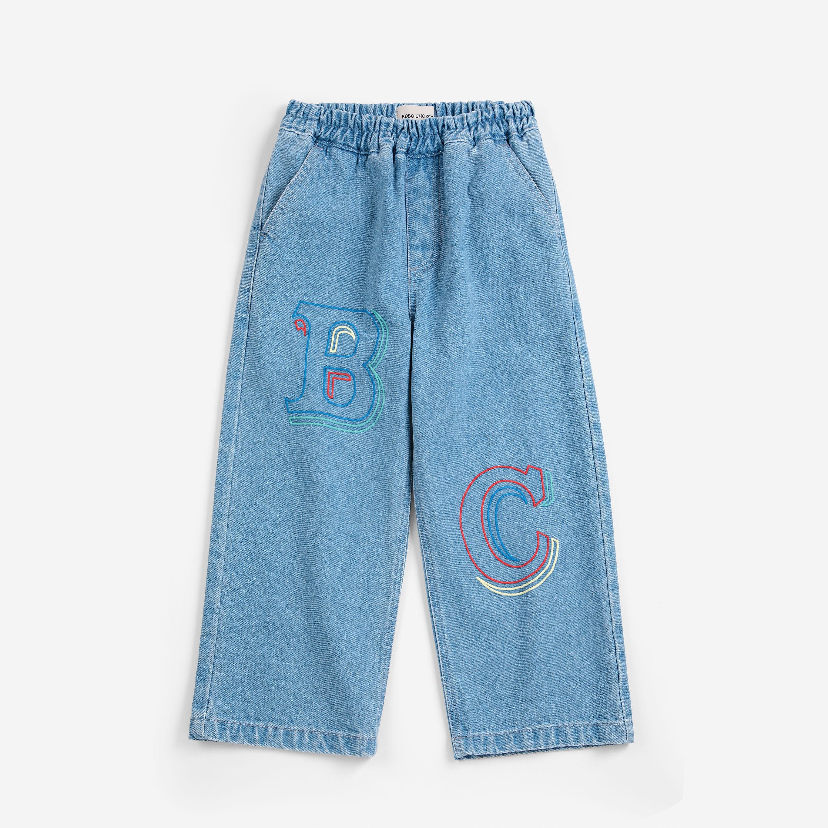 Boys & Girls Light Blue Denim Trousers