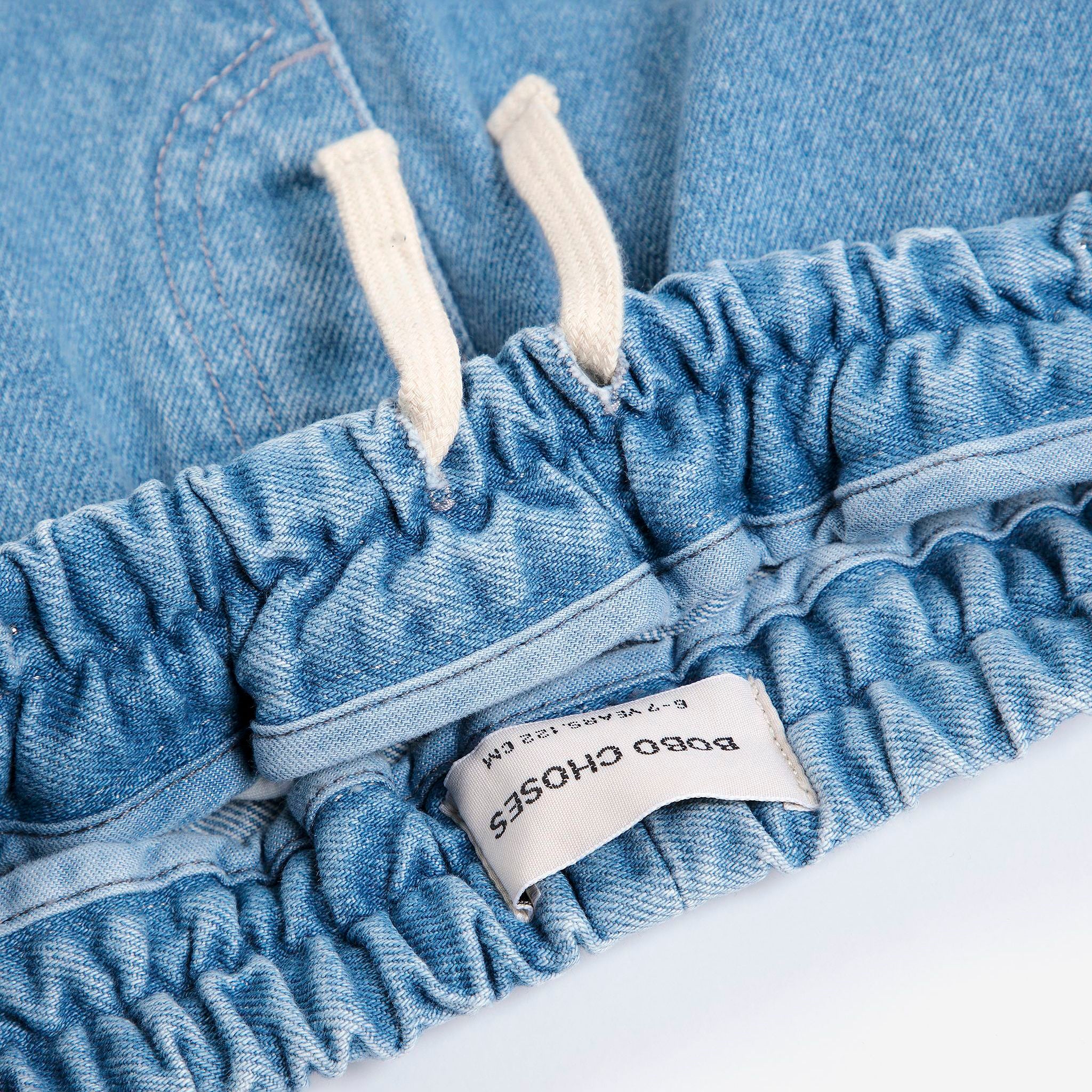 Boys & Girls Light Blue Denim Trousers