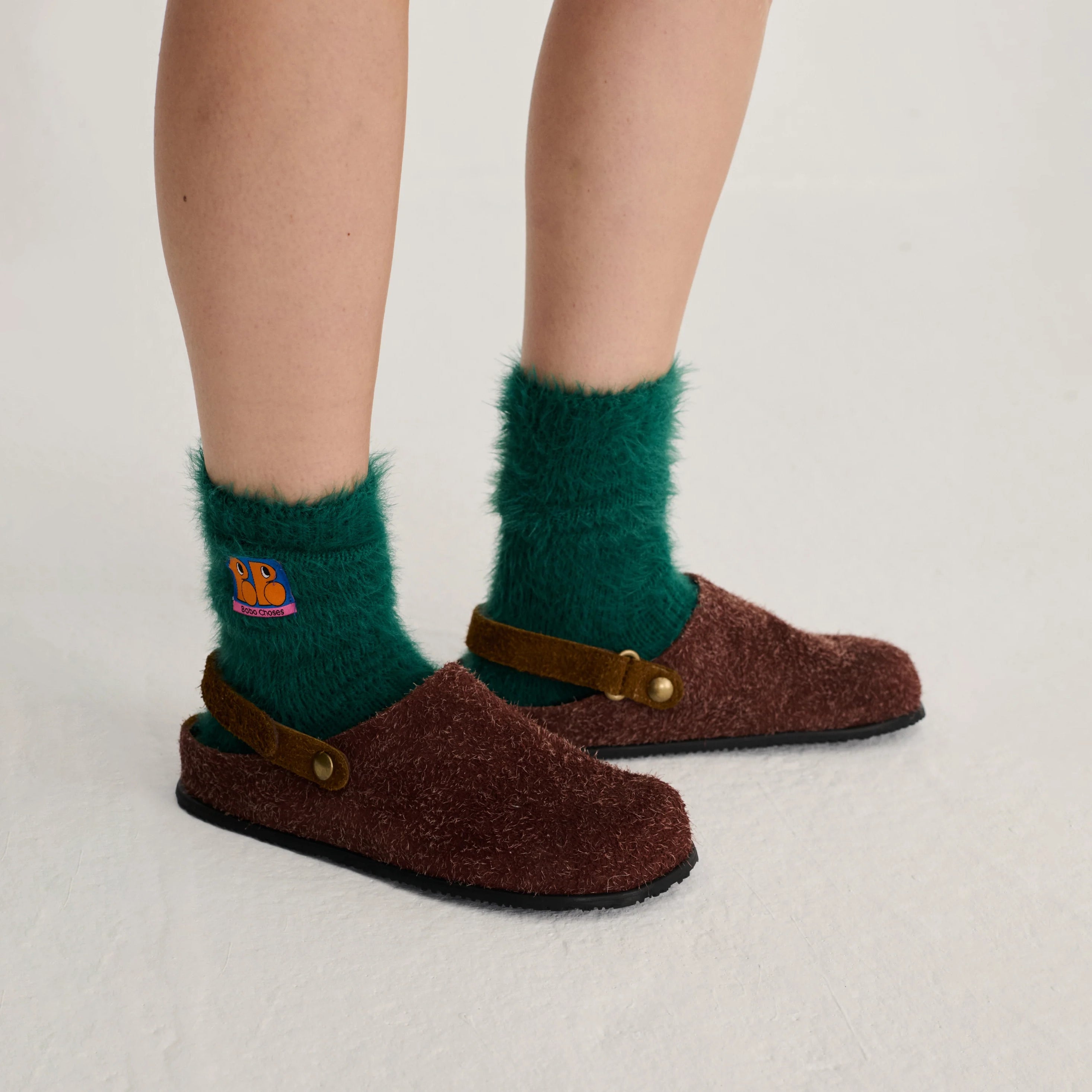Women Dark Brown Slippers