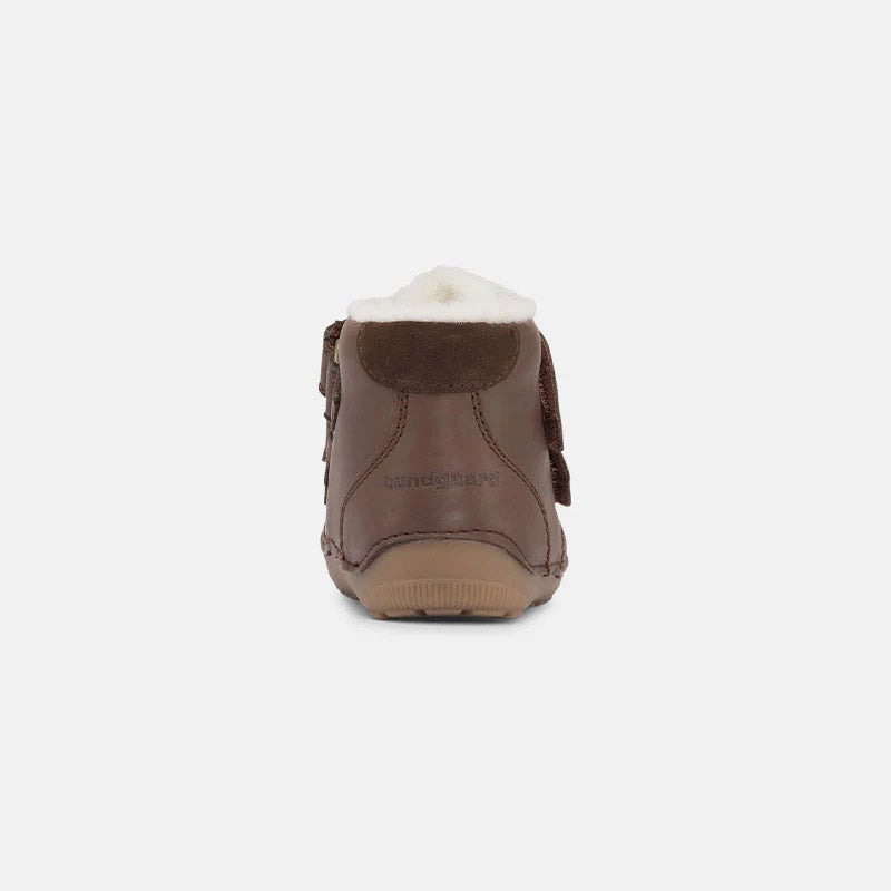 Baby Boys & Girls Dark Brown "Petit Mid Winter Strap" Shoes