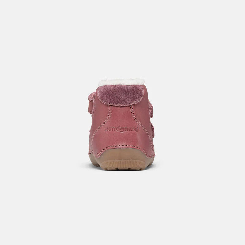 Baby Boys & Girls Wine Red "Petit Mid Winter Strap" Shoes
