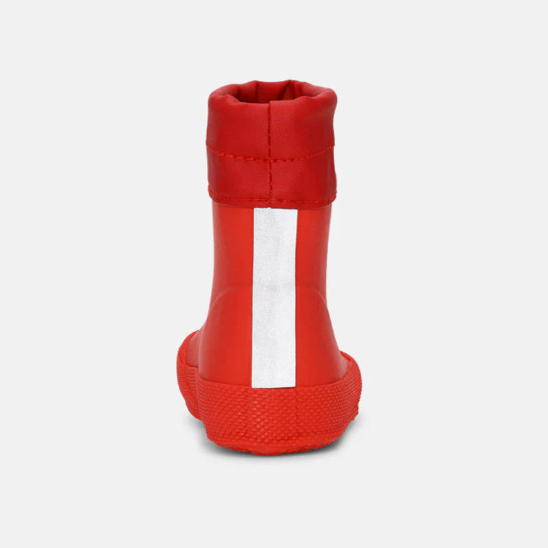 Baby Boys & Girls Red "Cover" Rain Shoes