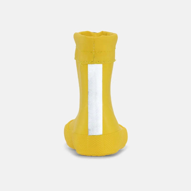 Baby Boys & Girls Yellow "Cover" Rain Shoes