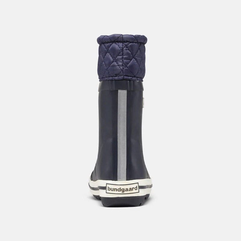 Boys & Girls Dark Blue "Sailor High Warm" Rain Shoes
