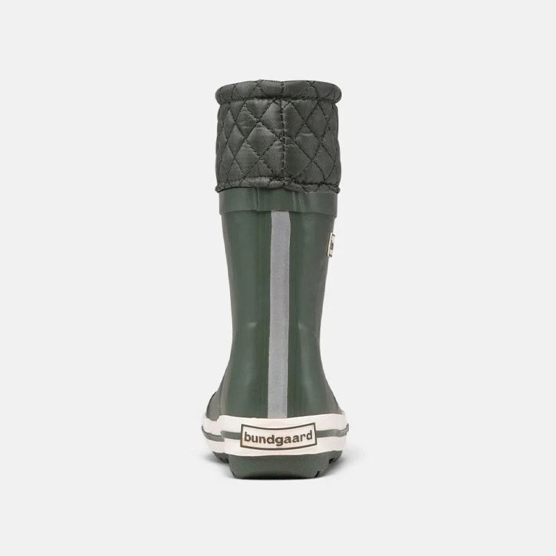 Boys & Girls Green "Sailor High Warm" Rain Shoes