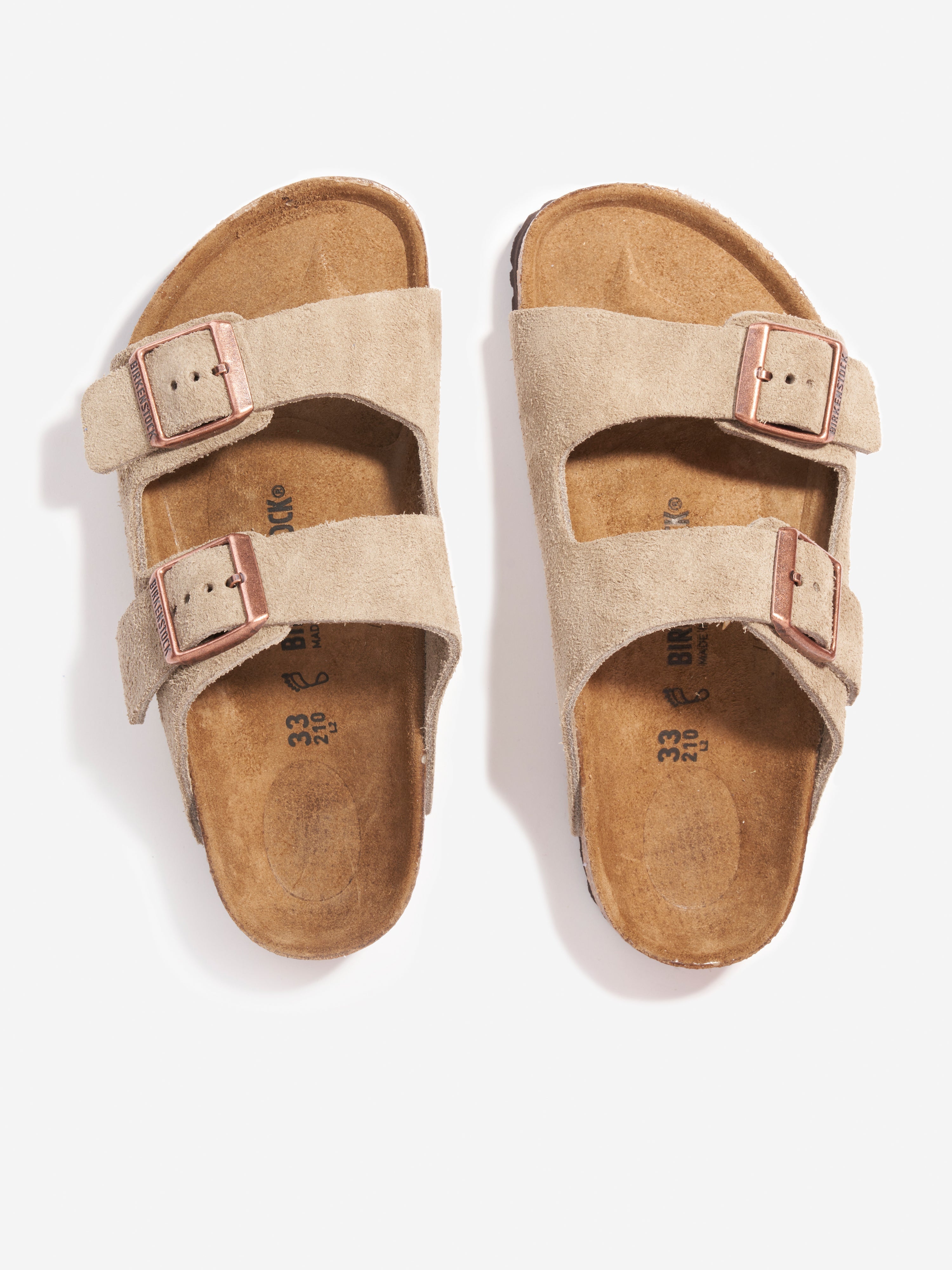 Kids Arizona Sandals in Taupe