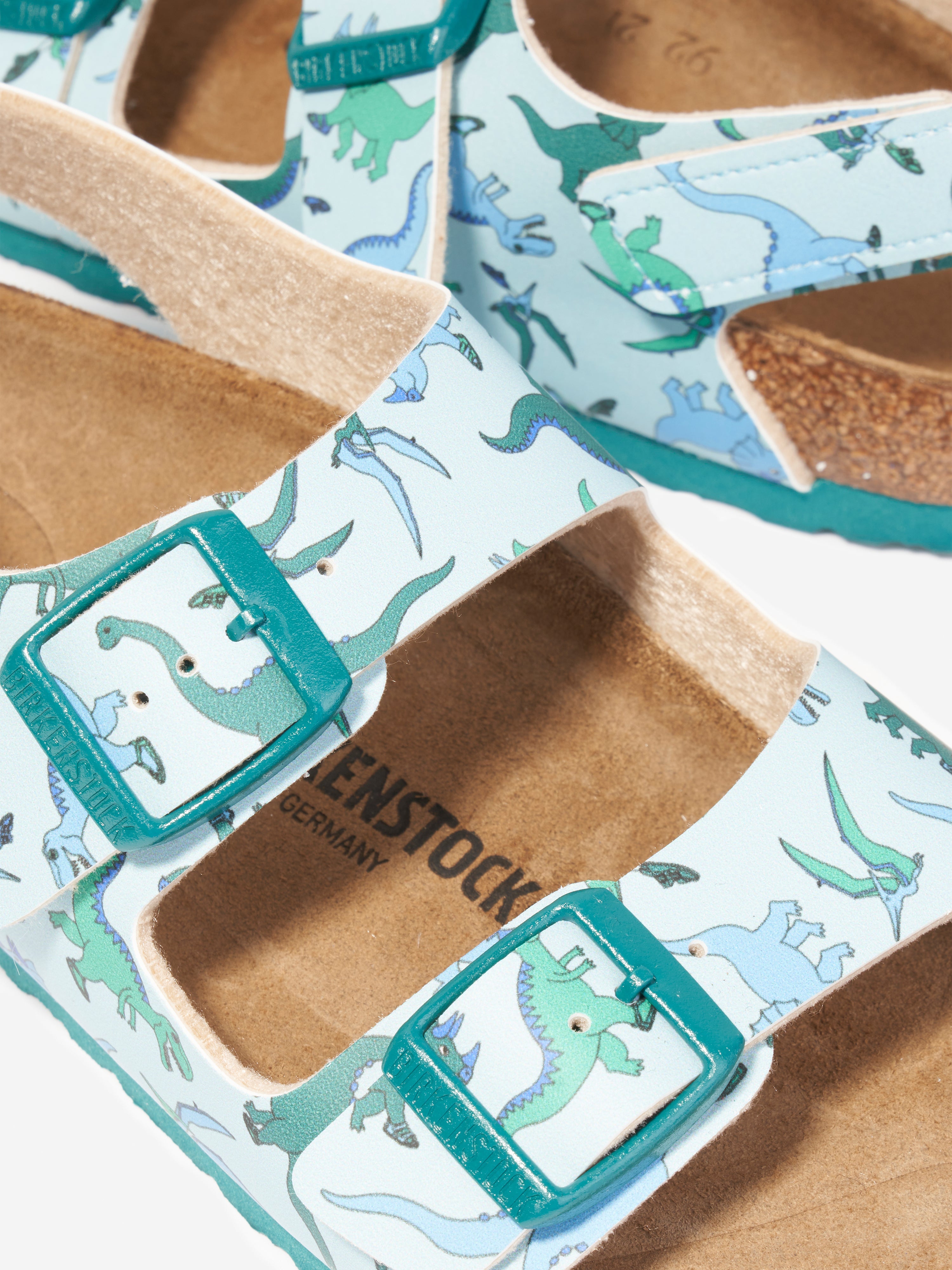 Boys Milano Big Dino Sandals in Blue