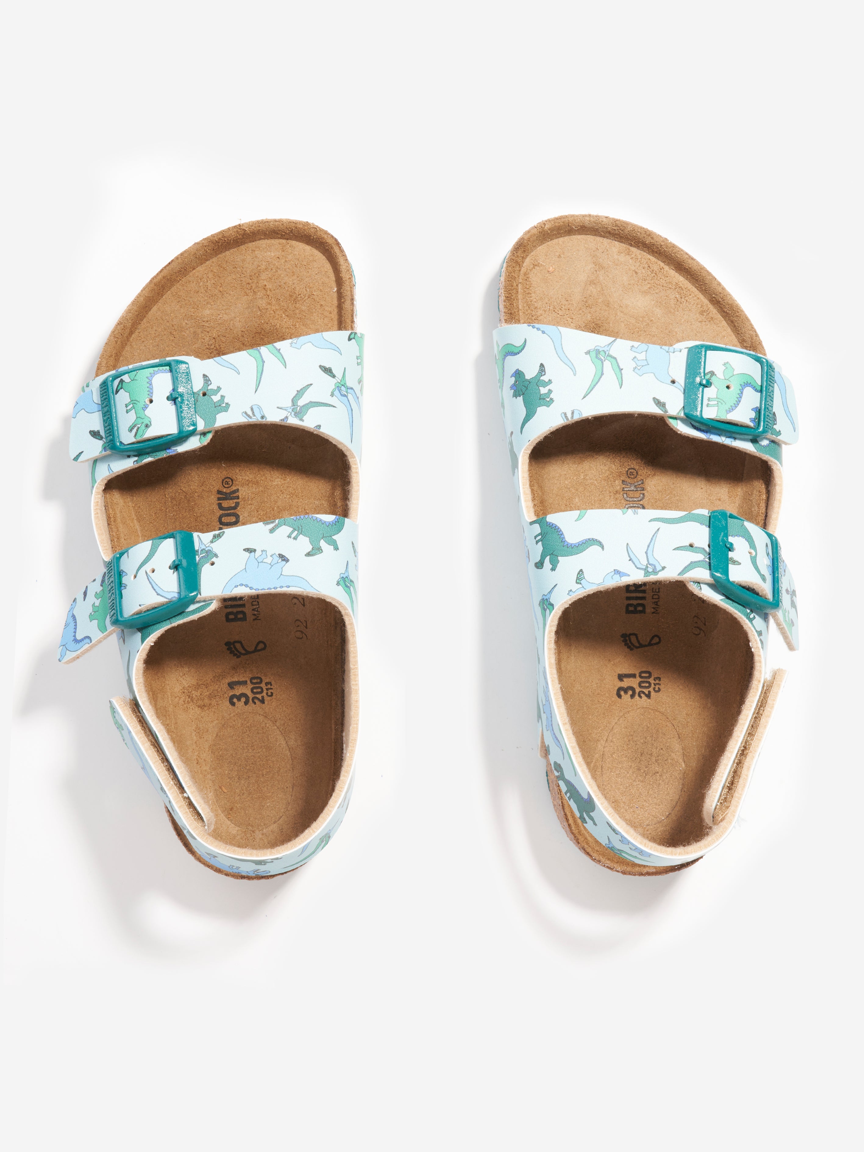Boys Milano Big Dino Sandals in Blue