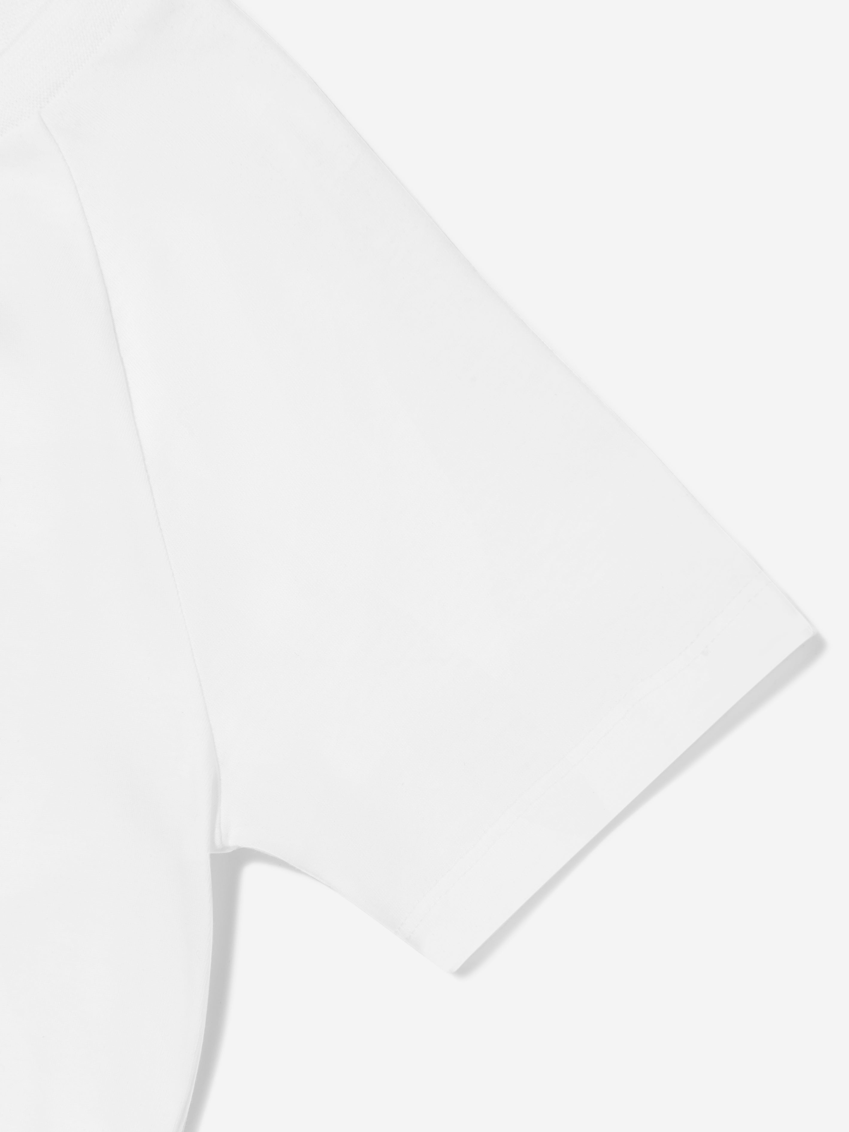 Balmain Kids Logo T-Shirt in White