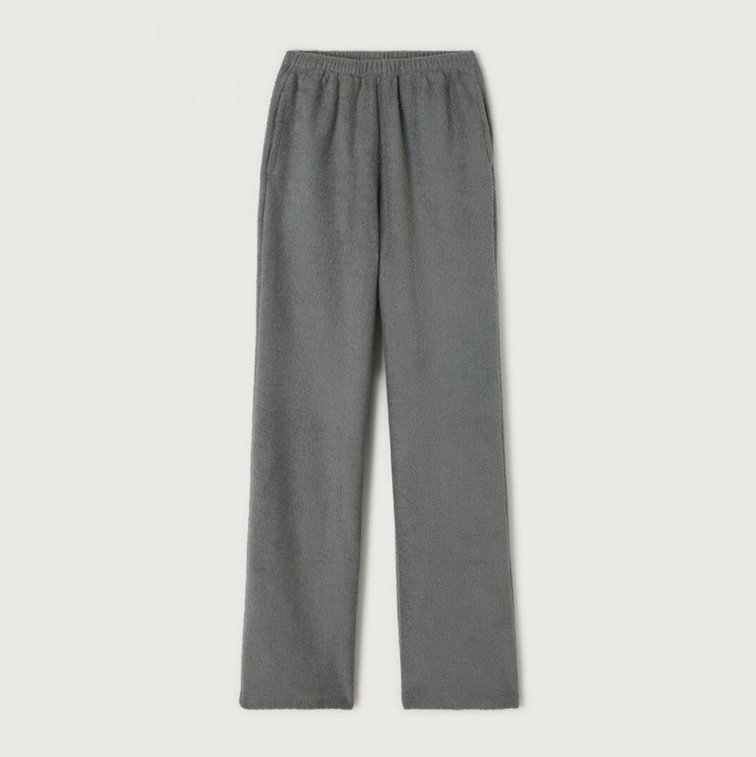 Women Dark Grey Cotton Trousers