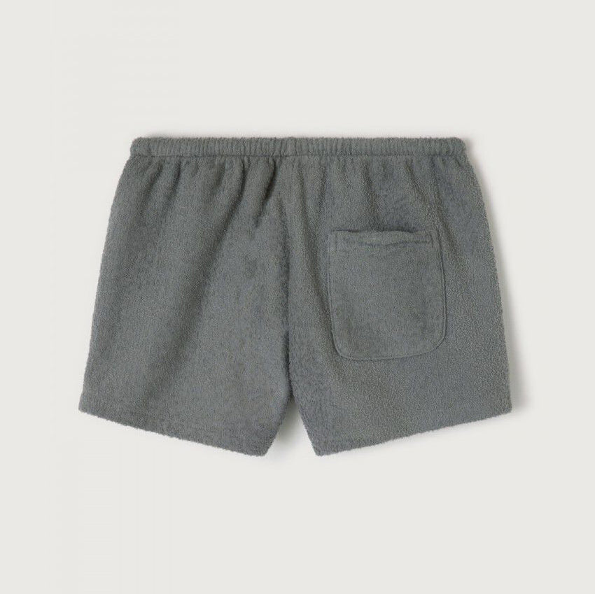 Women Dark Grey Cotton Shorts