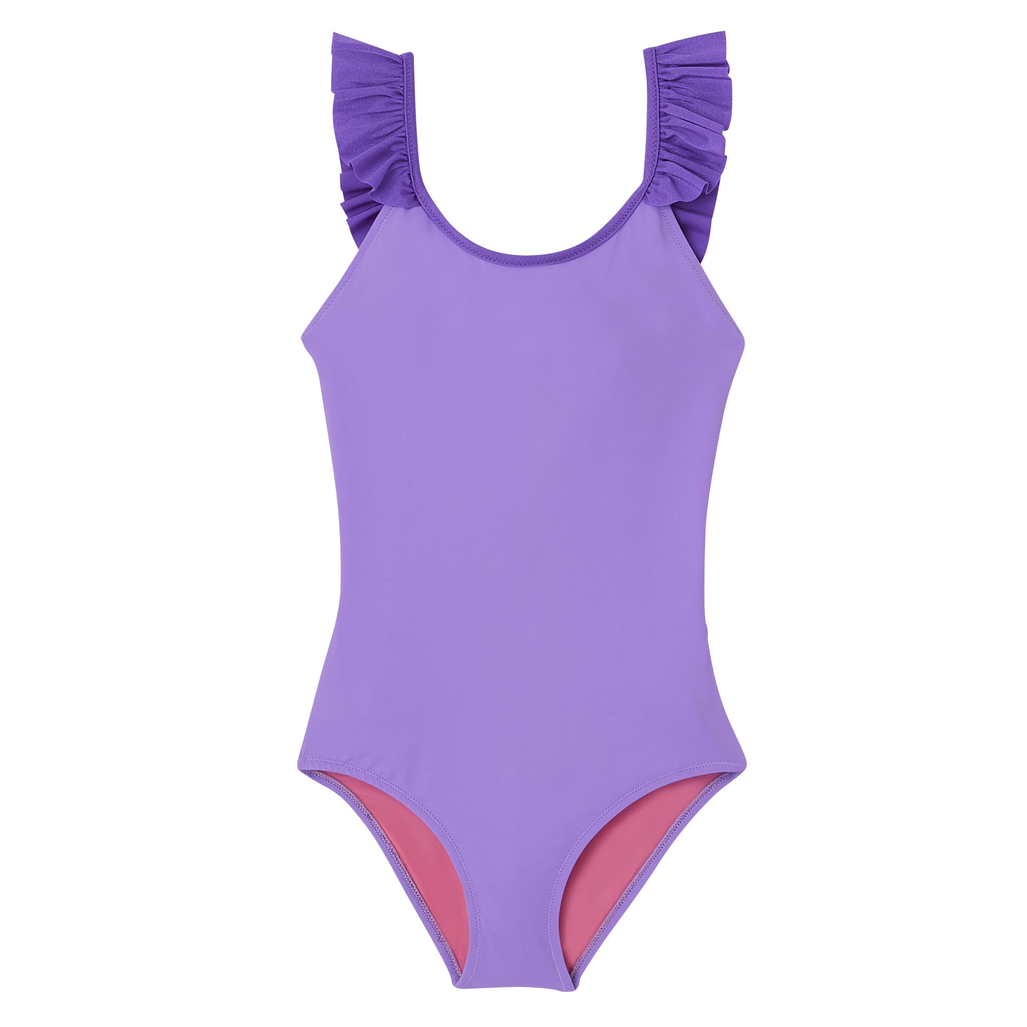 Girls Purple Swimsuit