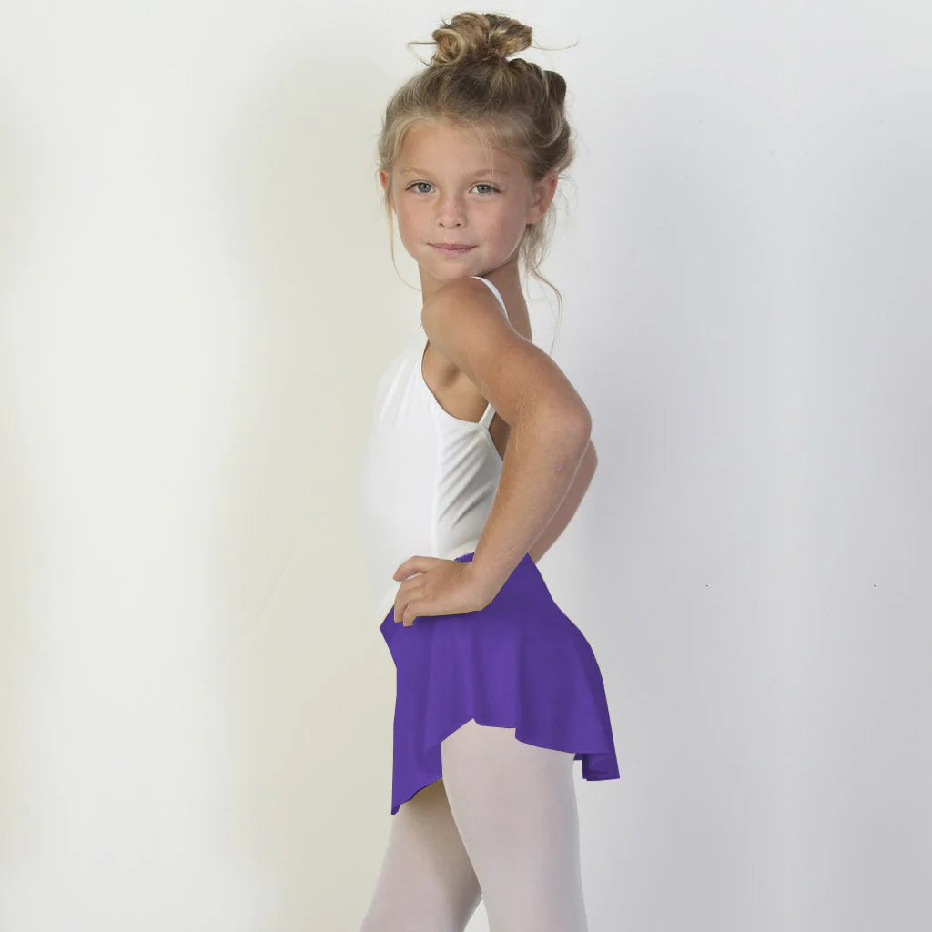 Girls Purple Ballet Skirts