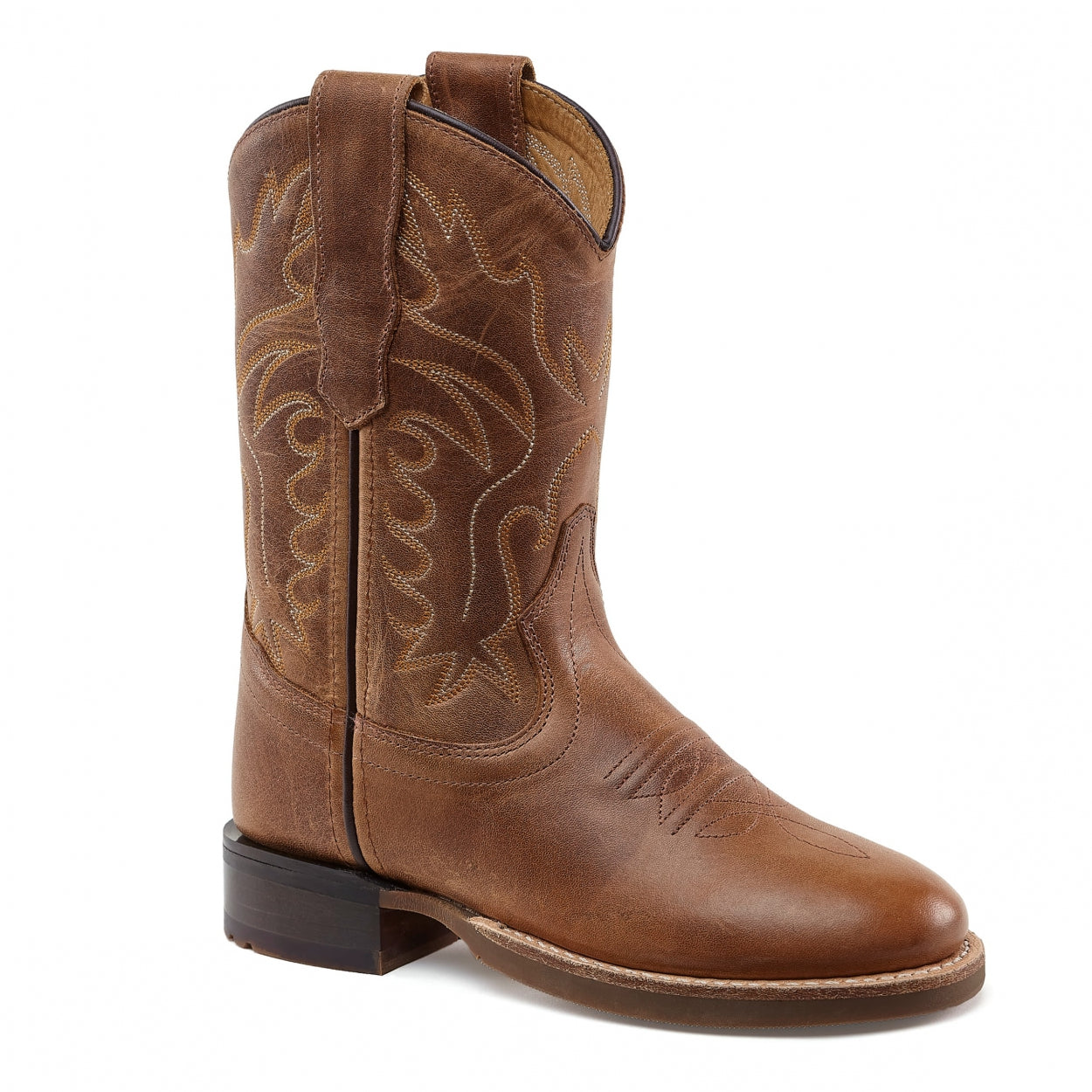 Girls Brown Cowboy Boots