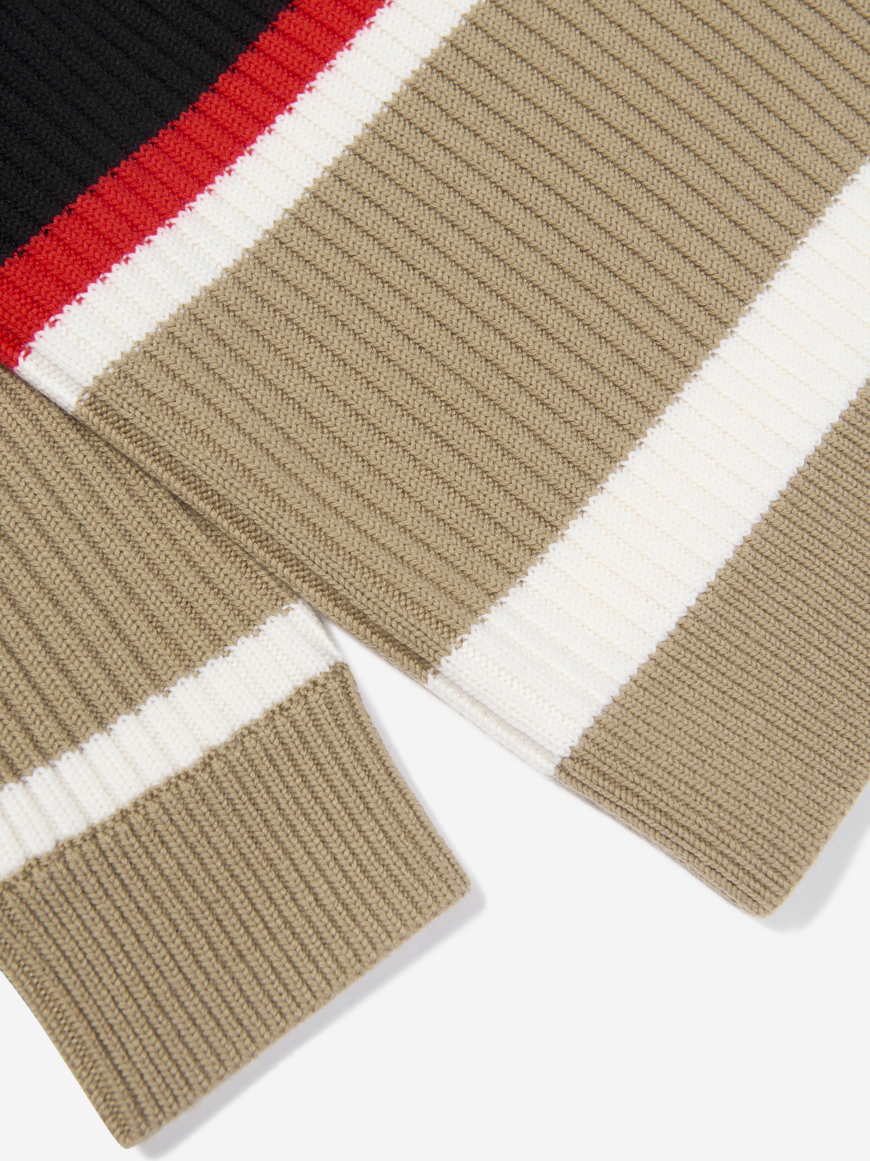 Boys Grayson Stripe Hoodie in Archive Beige