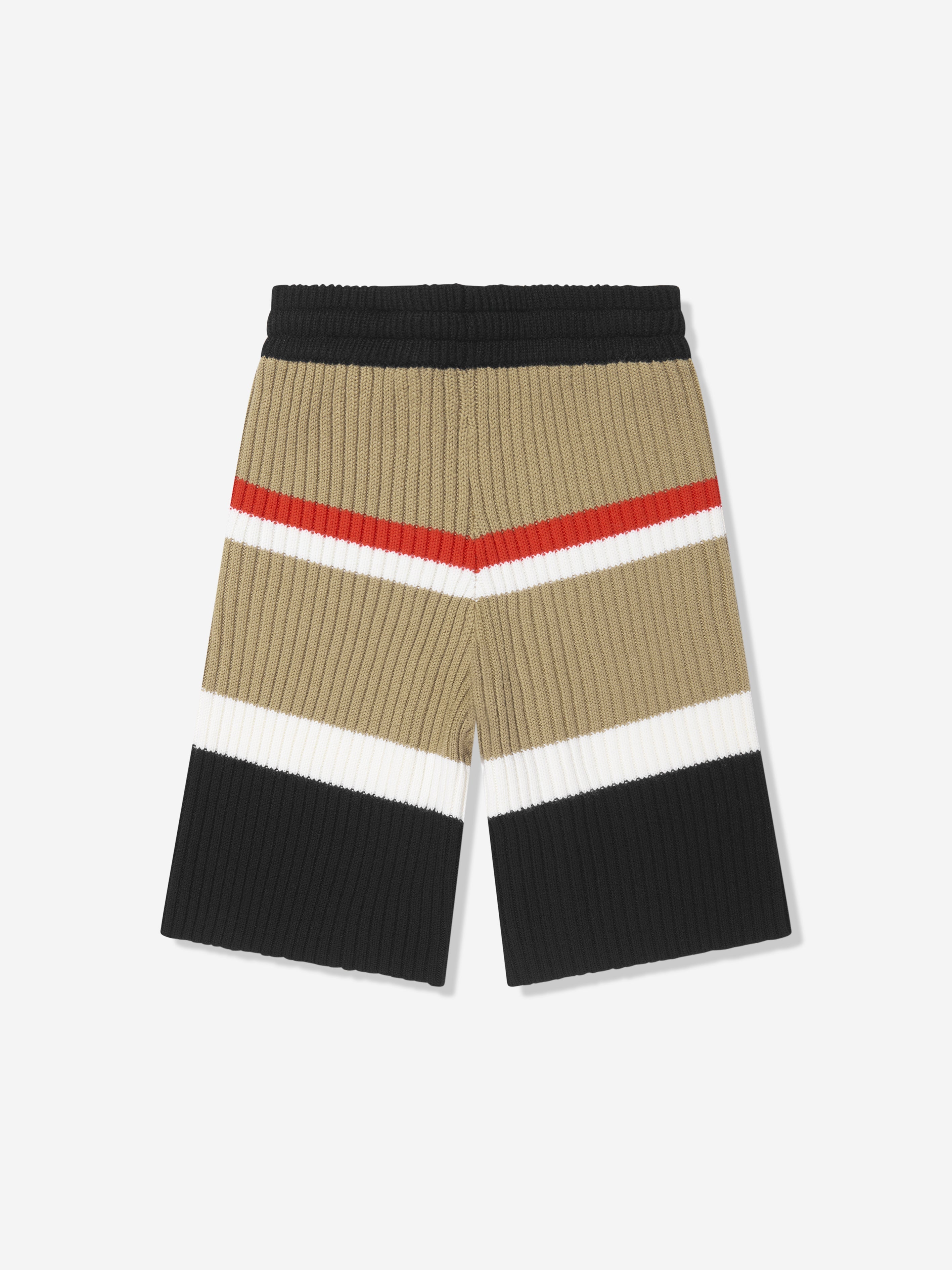 Boys Jaimie Stripe Shorts in Archive Beige